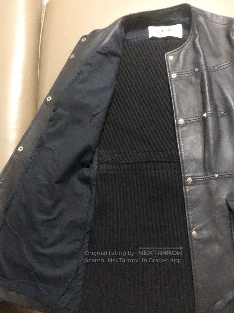 Valentino Valentino Willow nail leather coat Size S / US 4 / IT 40 - 6 Thumbnail