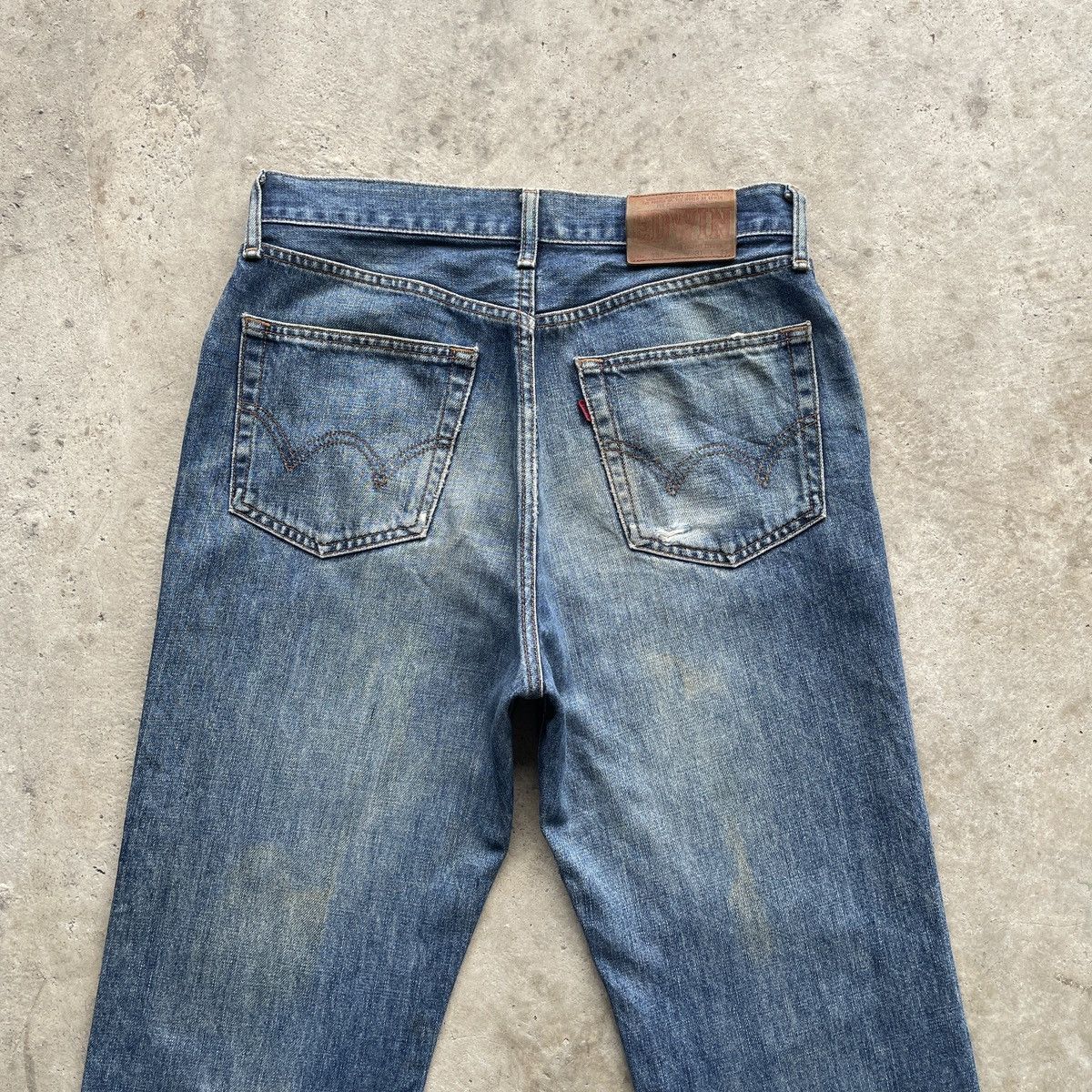 Edwin W30x29💥 Vintage Edwin 503 Faded Denim Jeans Pants Size US 30 / EU 46 - 11 Thumbnail