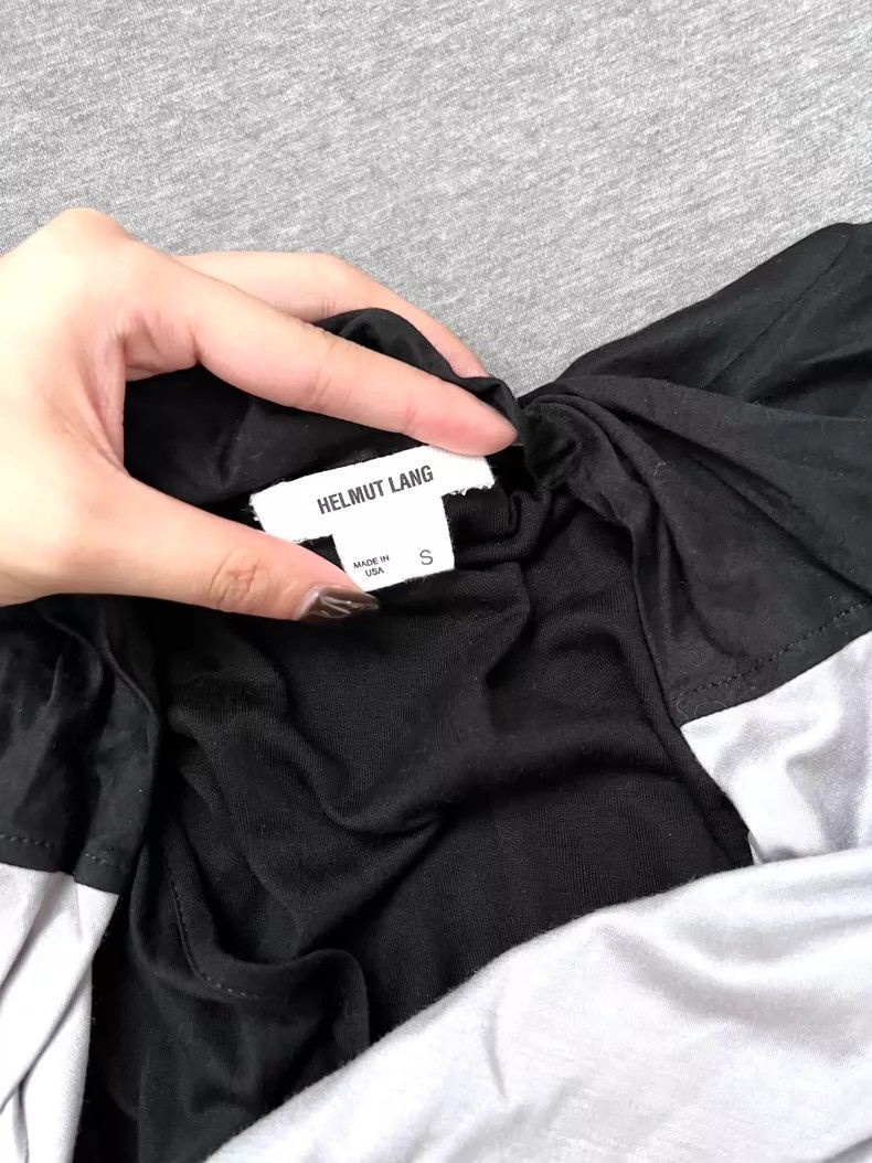 Helmut Lang helmut lang Modern gray stitching dress 2504-Nextarrow Size S / US 4 / IT 40 - 3 Thumbnail