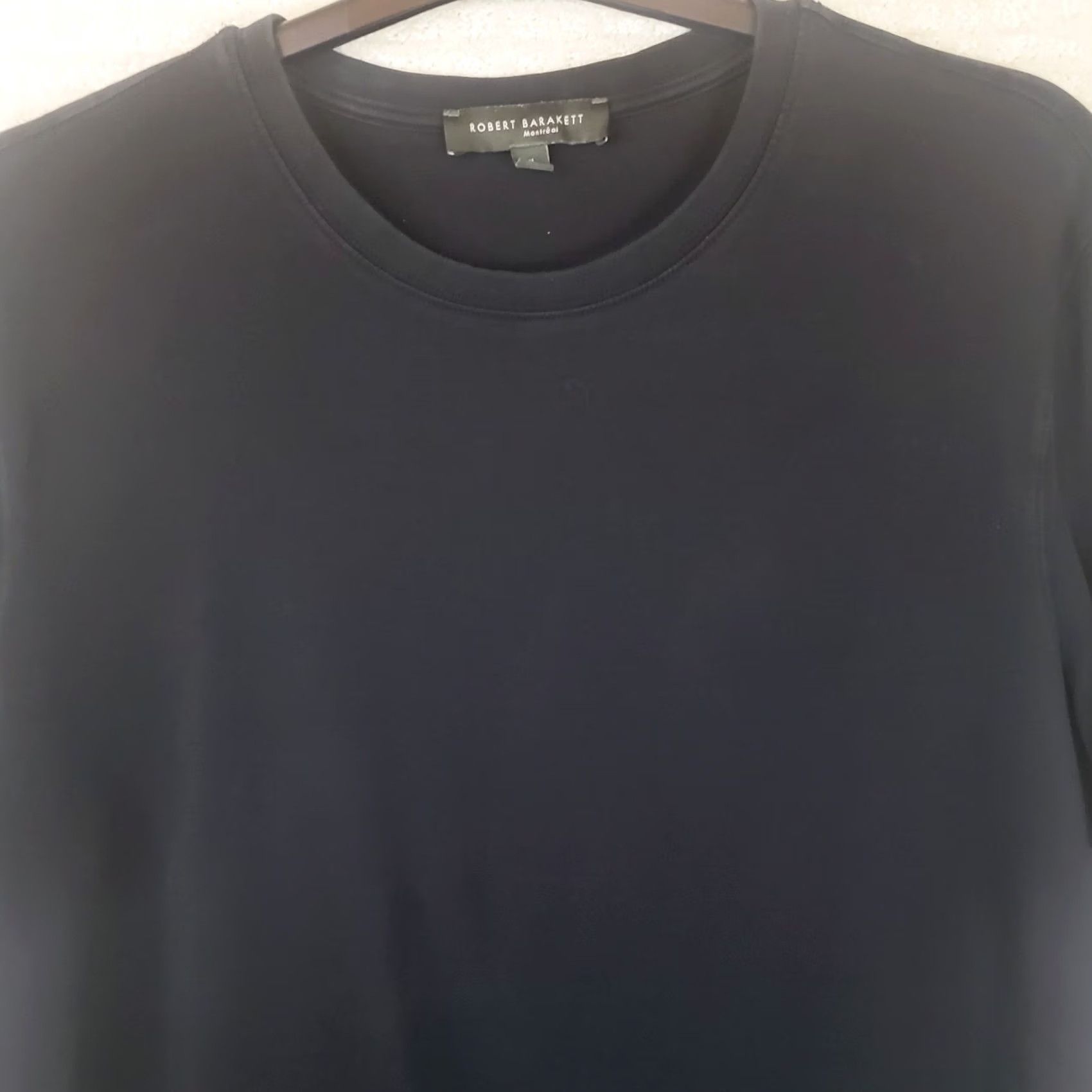 Vintage VINTAGE ROBERT BARAKEET Shirt Mens XL Black Fashion T-Shirt Size US XL / EU 56 / 4 - 5 Thumbnail