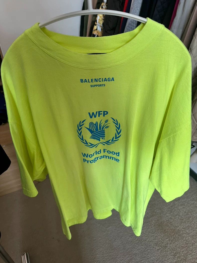 Balenciaga Balenciaga WFP Collaborative Short Sleeve T-Shirt, Size XX Size US XXL / EU 58 / 5 - 1 Thumbnail