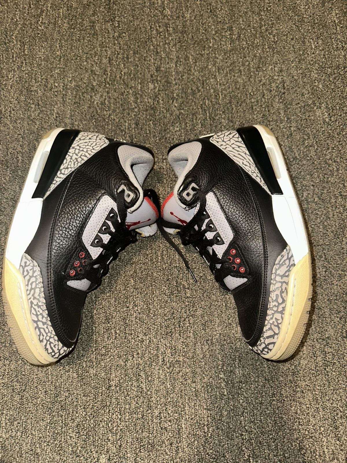 Jordan Brand AIR JORDAN CEMENT 3s sz 7.5 2018 Size US 7.5 / EU 40-41 - 2 Thumbnail