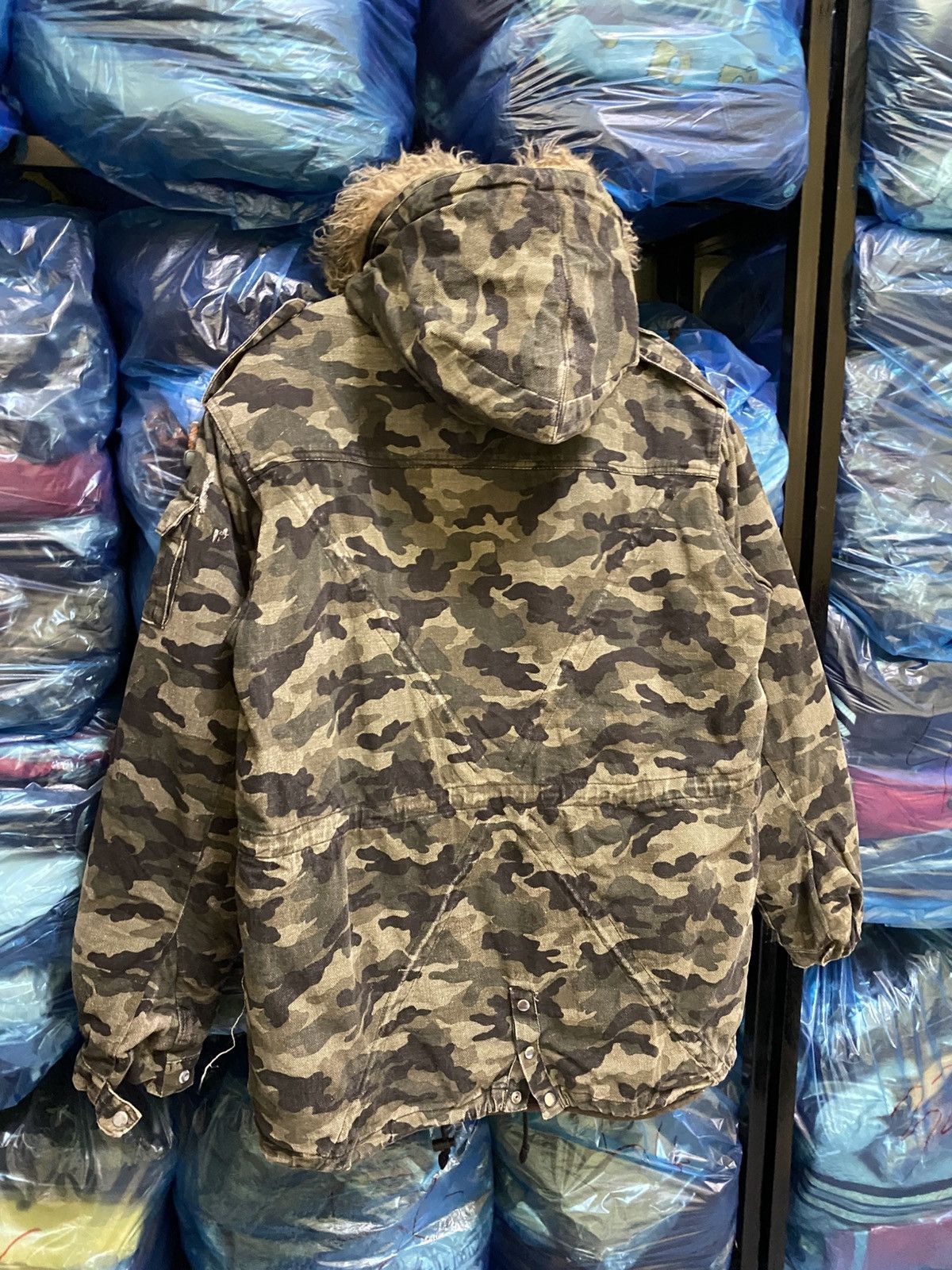 Henrik Vibskov Henrik Vibskov Camouflage M-65 Style Fishtail Parka Jacket Size US M / EU 48-50 / 2 - 15 Thumbnail