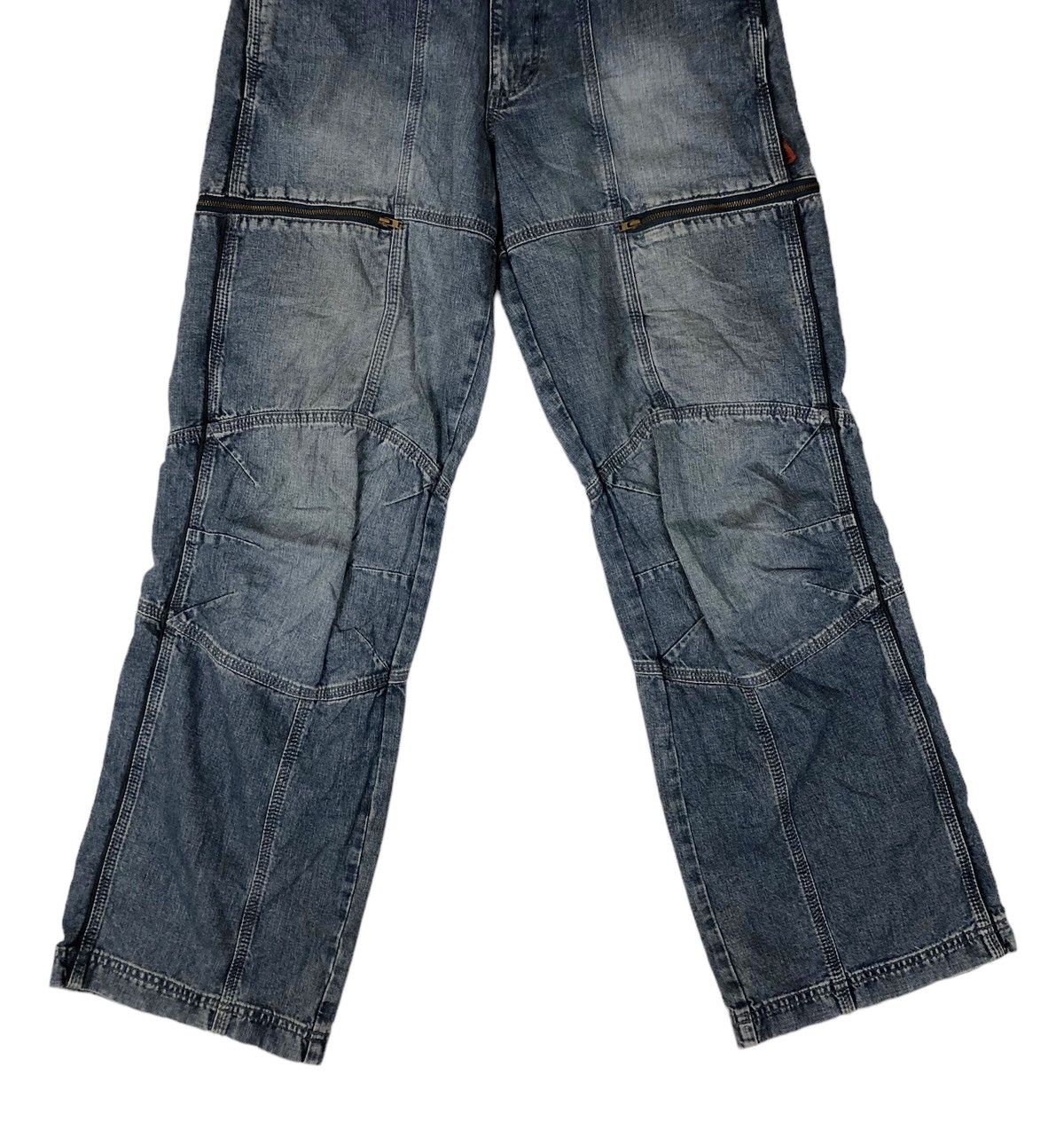 Vintage Japan Brand Mogul Baggy Hip Hop Jeans Size US 33 - 4 Thumbnail