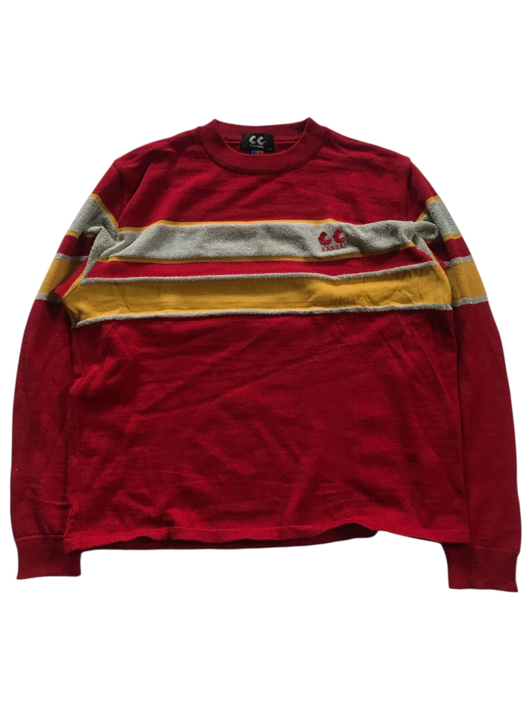 Kansai Yamamoto CC KANSAI By Kansai Yamamoto Lightweight Knitted Small Logo Size US M / EU 48-50 / 2 - 1 Thumbnail