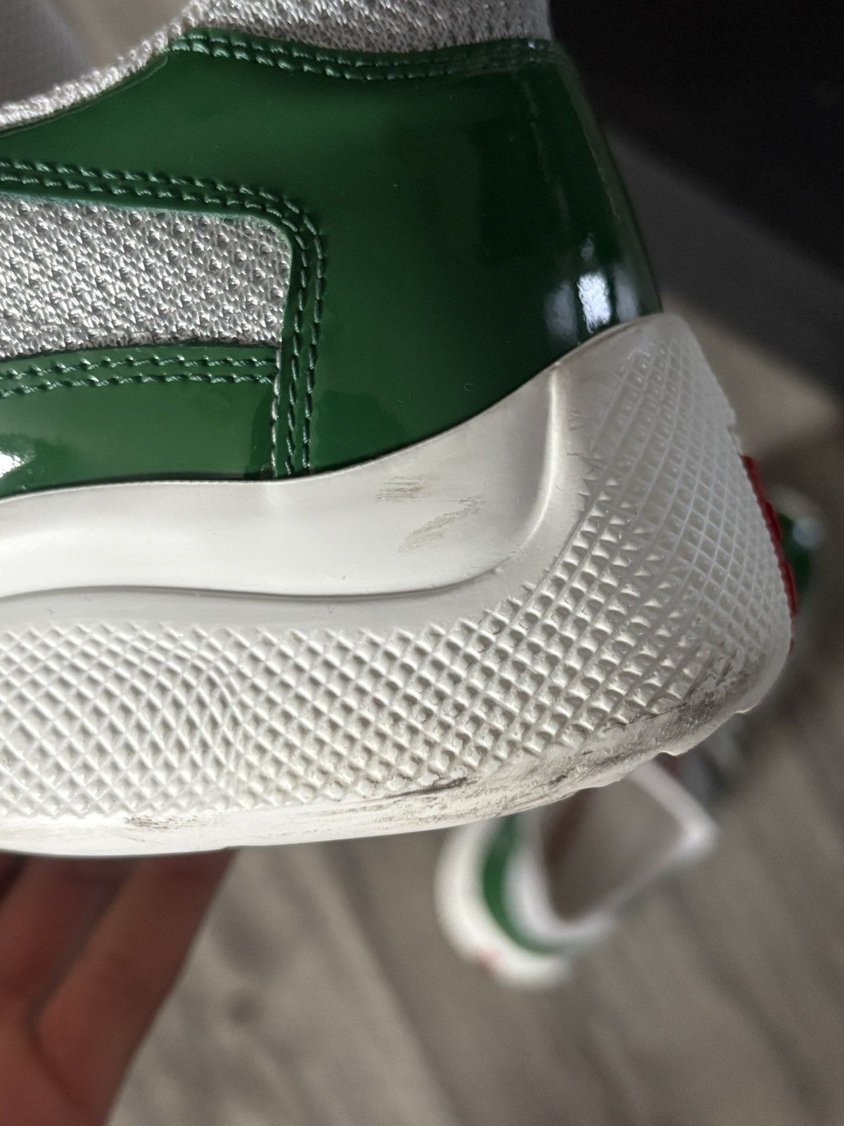 Prada Prada green americas cup sneakers Size US 9 / EU 42 - 4 Thumbnail