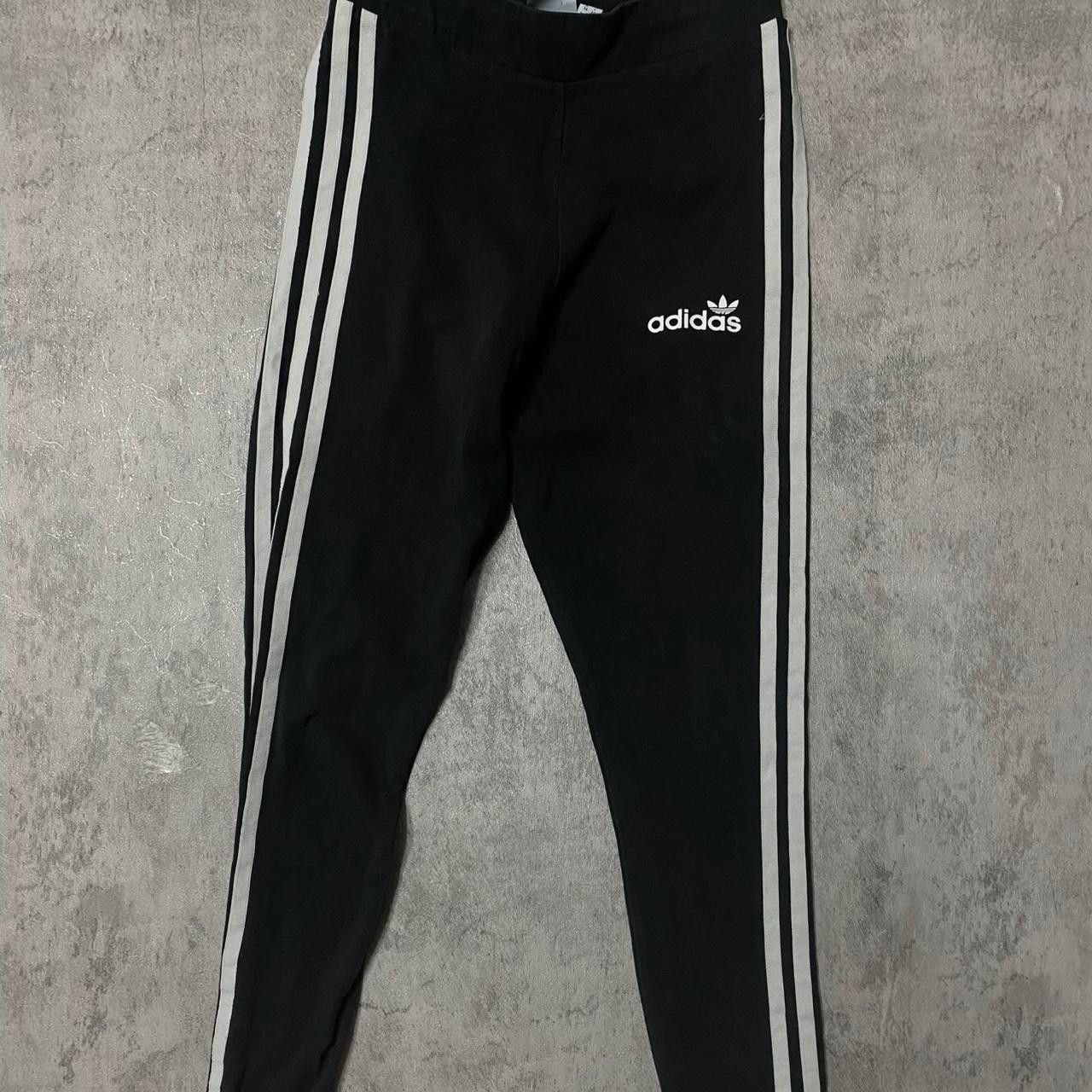 Adidas Black and white Adidas sportswear sweatpants Size US 32 / EU 48 - 1 Thumbnail
