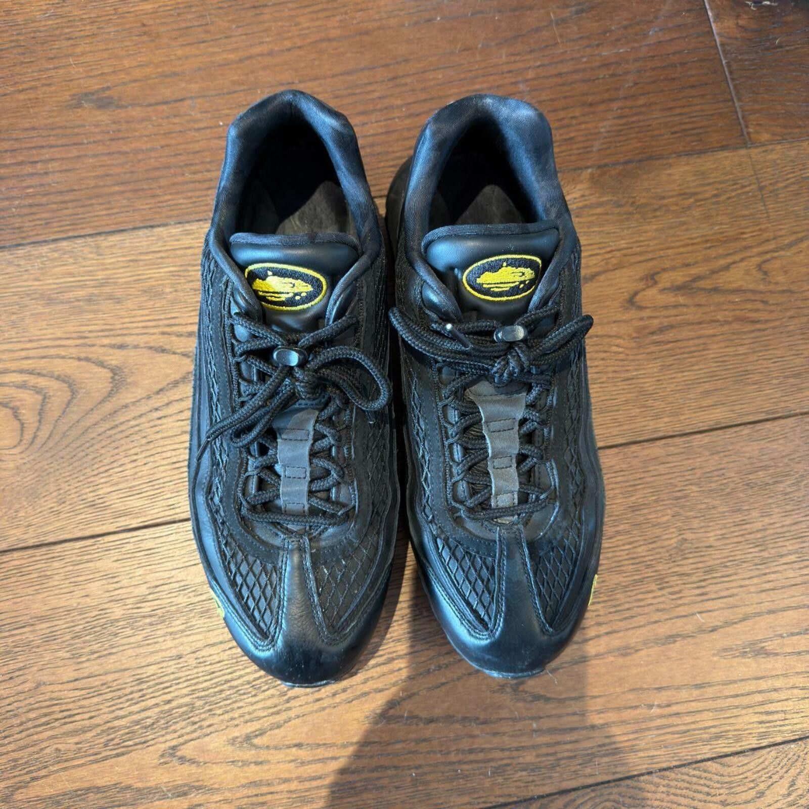 Nike Nike air max 95 corteiz crtz honey blacks black/yellow uk11 Size US 12 / EU 45 - 5 Thumbnail