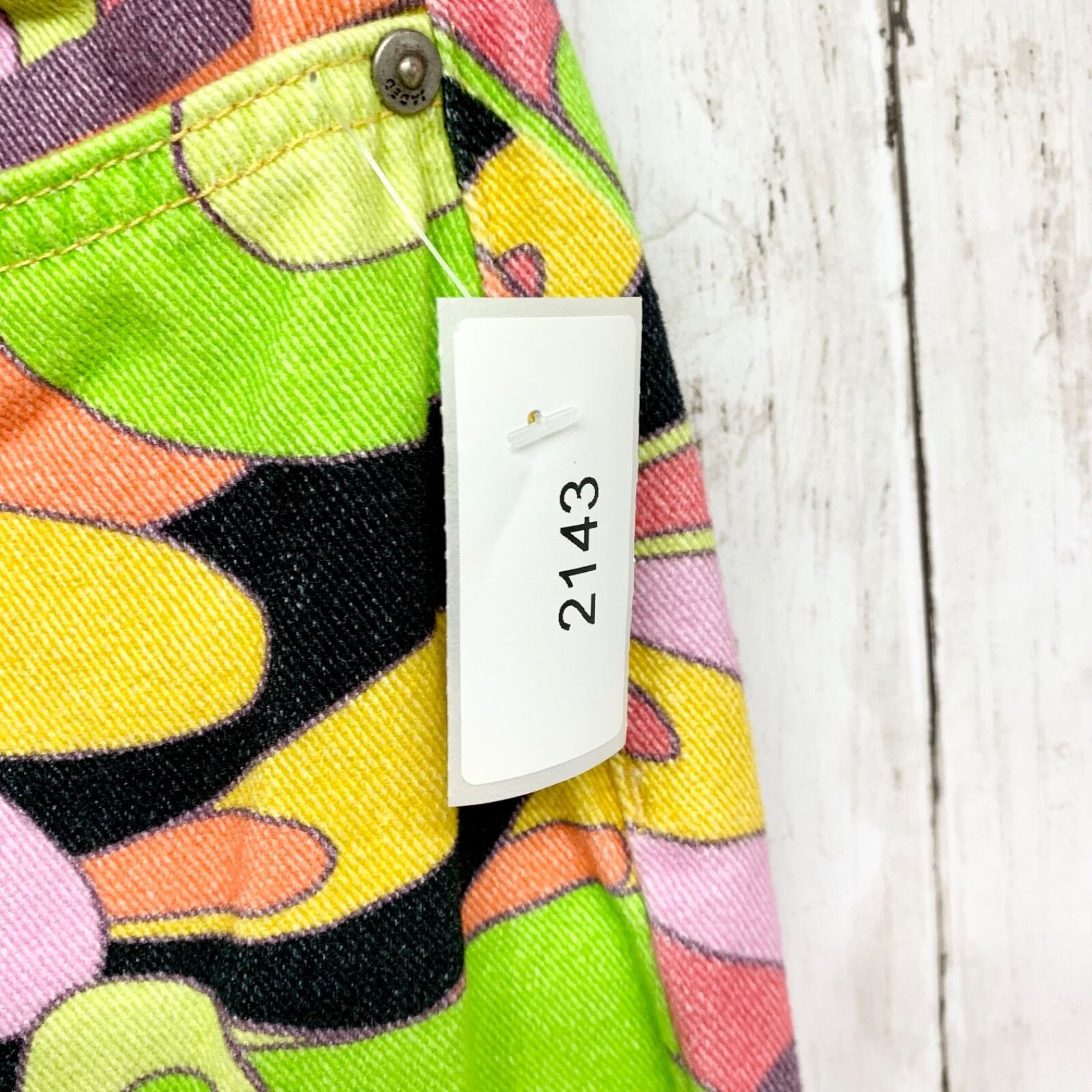 Jaded London Jaded London Size W26 Psychedelic Boyfriend Jeans Multicolor Size 26" / US 2 / IT 38 - 4 Thumbnail