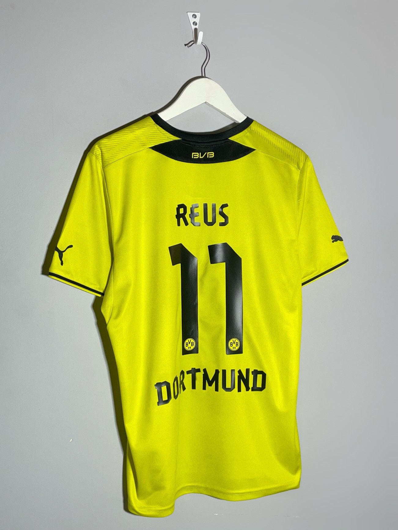 Puma #11 Reus Borussia Dortmund BVB Puma 2013/14 Home Football Size US L / EU 52-54 / 3 - 1 Thumbnail