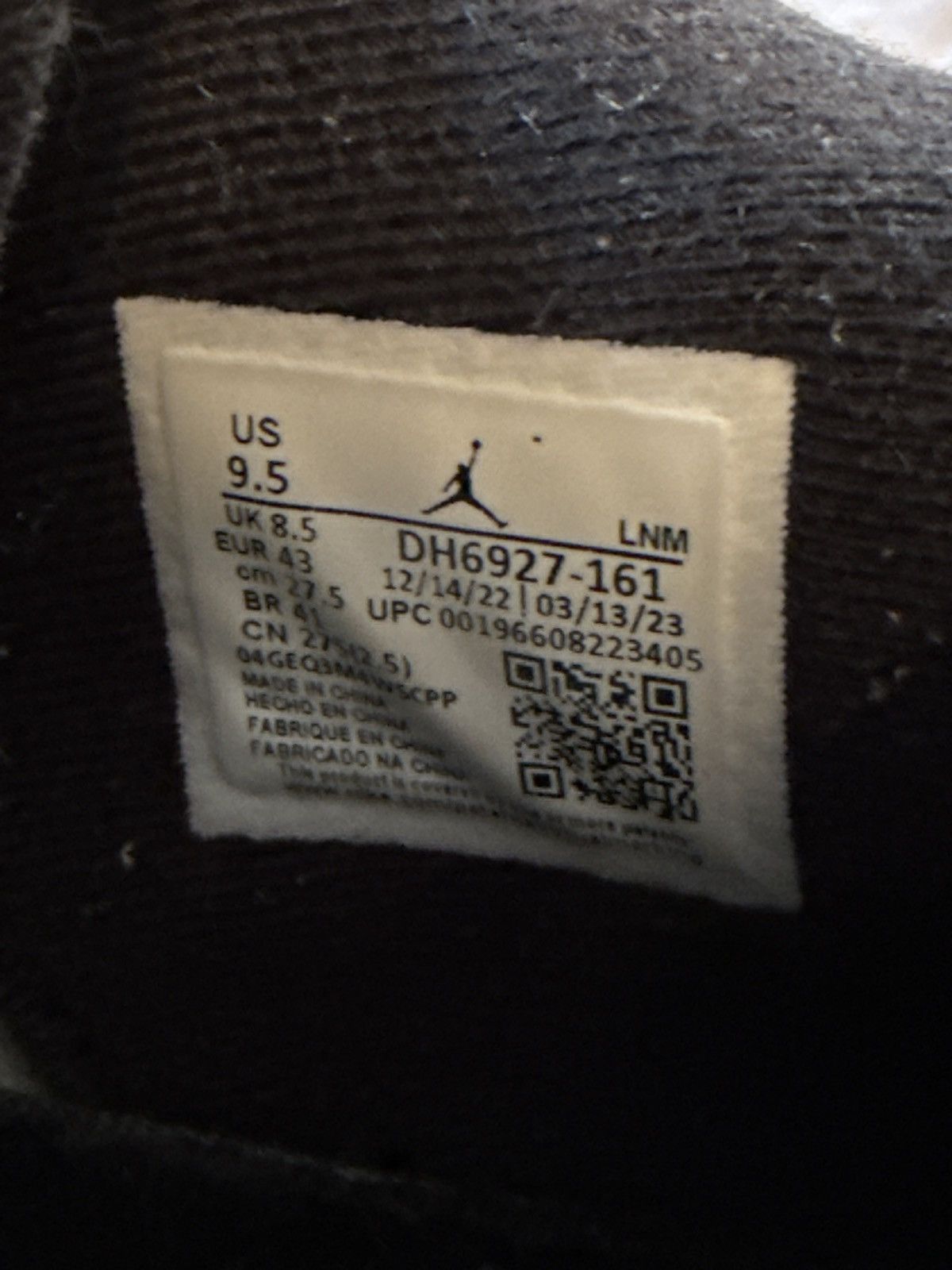 Jordan Brand Jordan 4 Retro Red Cement Size US 9.5 / EU 42-43 - 6 Thumbnail
