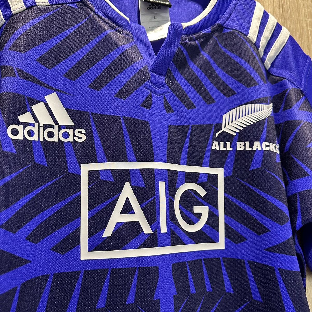 Adidas × All Blacks × Canterbury of New Zealand ADIDAS ALL BLACKS NEW ZEALAND RUGBY JERSEY Size US L / EU 52-54 / 3 - 3 Thumbnail