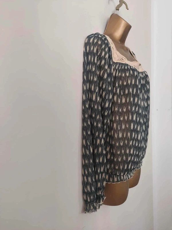 Vintage Vintage long sleeved top Size L / US 10 / IT 46 - 5 Thumbnail