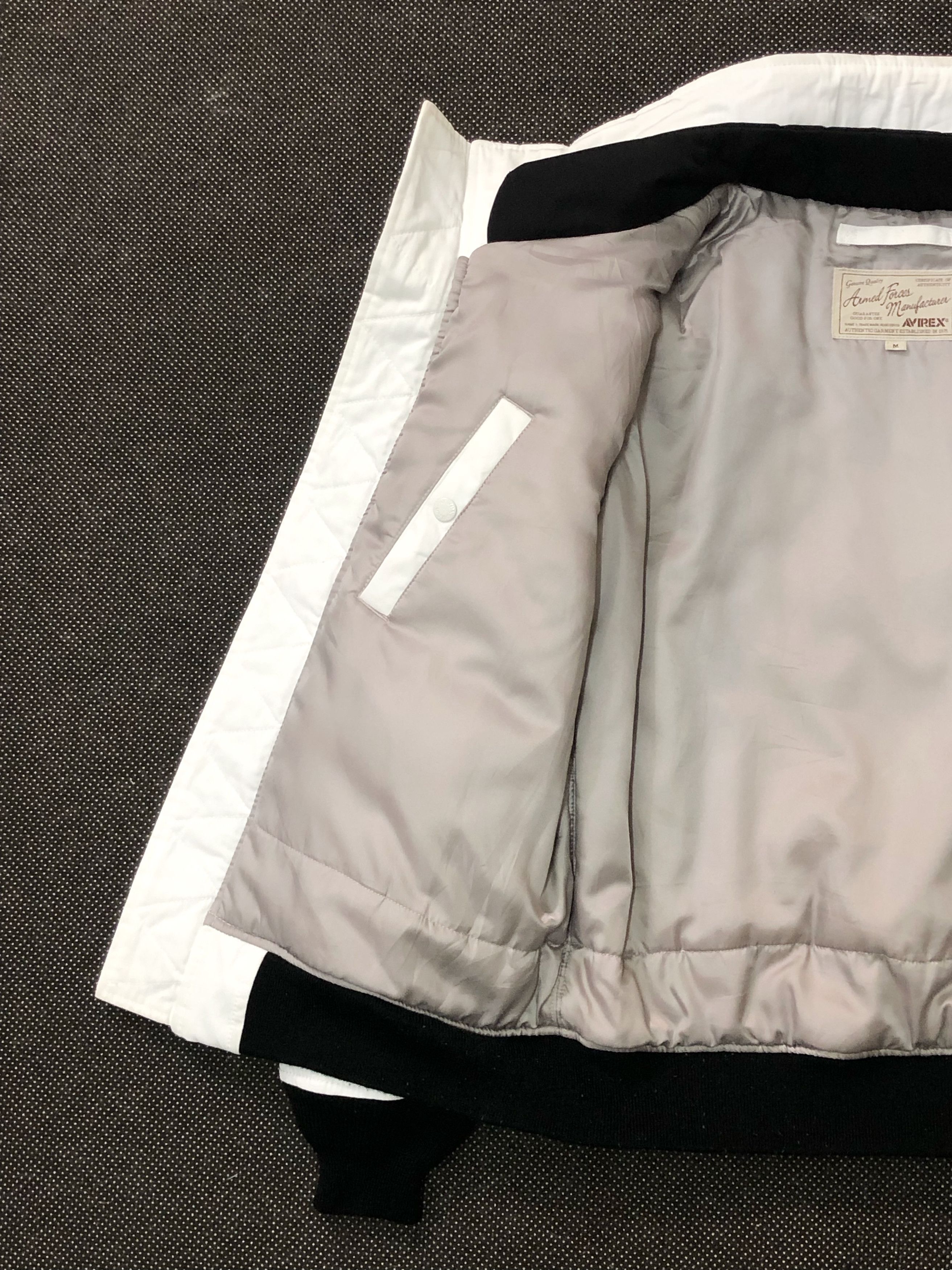 Avirex RARE🔥AVIREX GT-10 SPACE WALK MA-1 FLIGHT JACKET Size US M / EU 48-50 / 2 - 13 Thumbnail