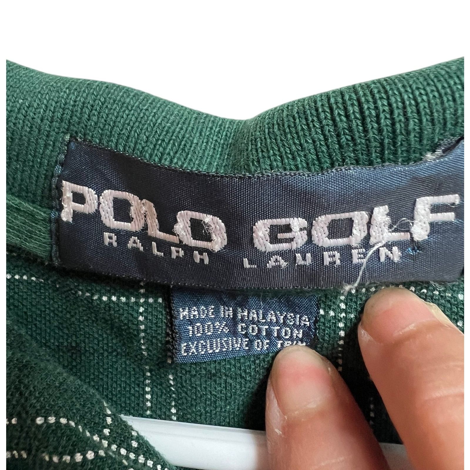 Polo Ralph Lauren Polo Ralph Lauren Short Sleeve Green Windowpane Check XL Size US XL / EU 56 / 4 - 3 Thumbnail