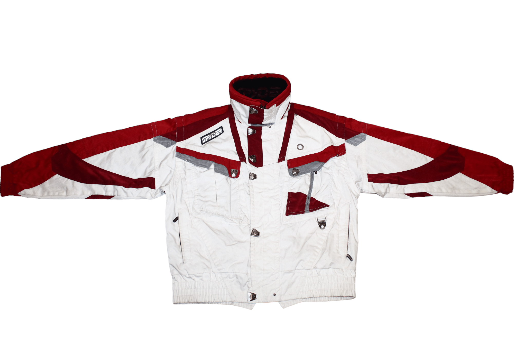 Spyder VTG🔥 Spyder USA Thinsulate 2in1 Ski Jacket removable sleeve Size US L / EU 52-54 / 3 - 4 Thumbnail