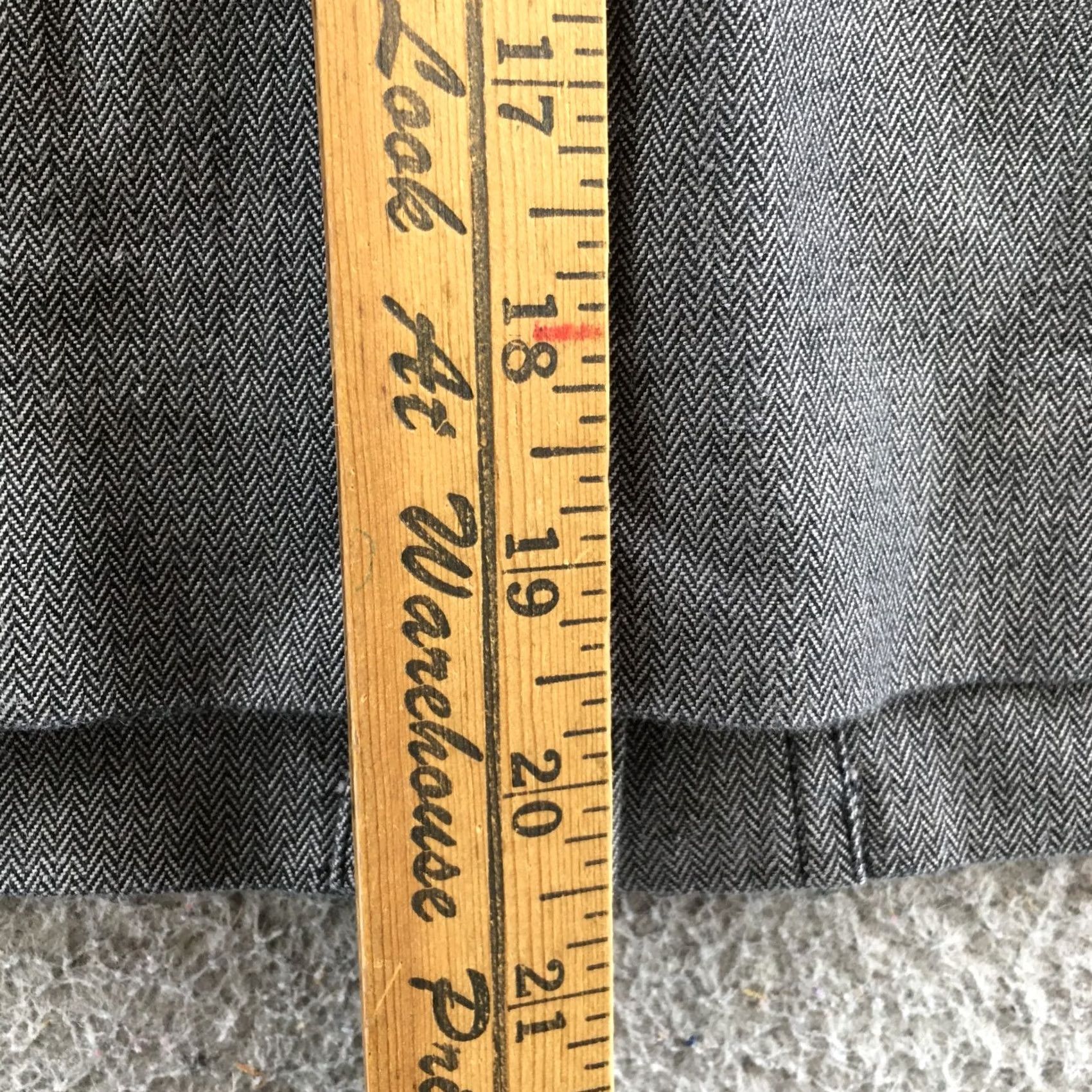 Banana Republic Banana Republic Skirt Womens 4 Gray Cotton Blend Flat Front Straight & Pencil Knee Length Casual Business Mens Womens Girls? Size 27" / US 4 / IT 40 - 6 Thumbnail