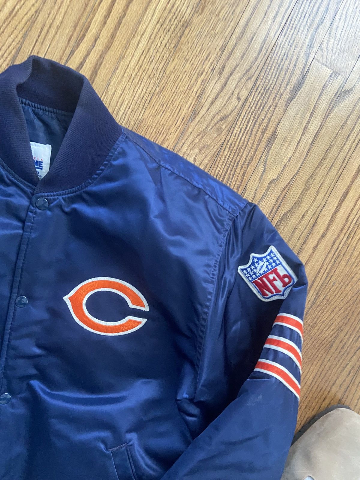 Starter Vintage starter chicago bears jacket Size US XL / EU 56 / 4 - 3 Thumbnail
