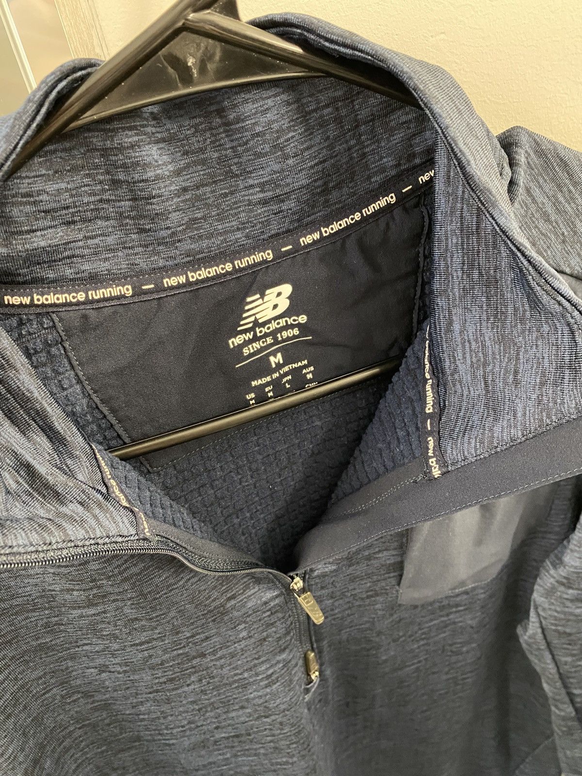 New Balance New Balance Running Quarter Zip Jacket Size US M / EU 48-50 / 2 - 2 Thumbnail