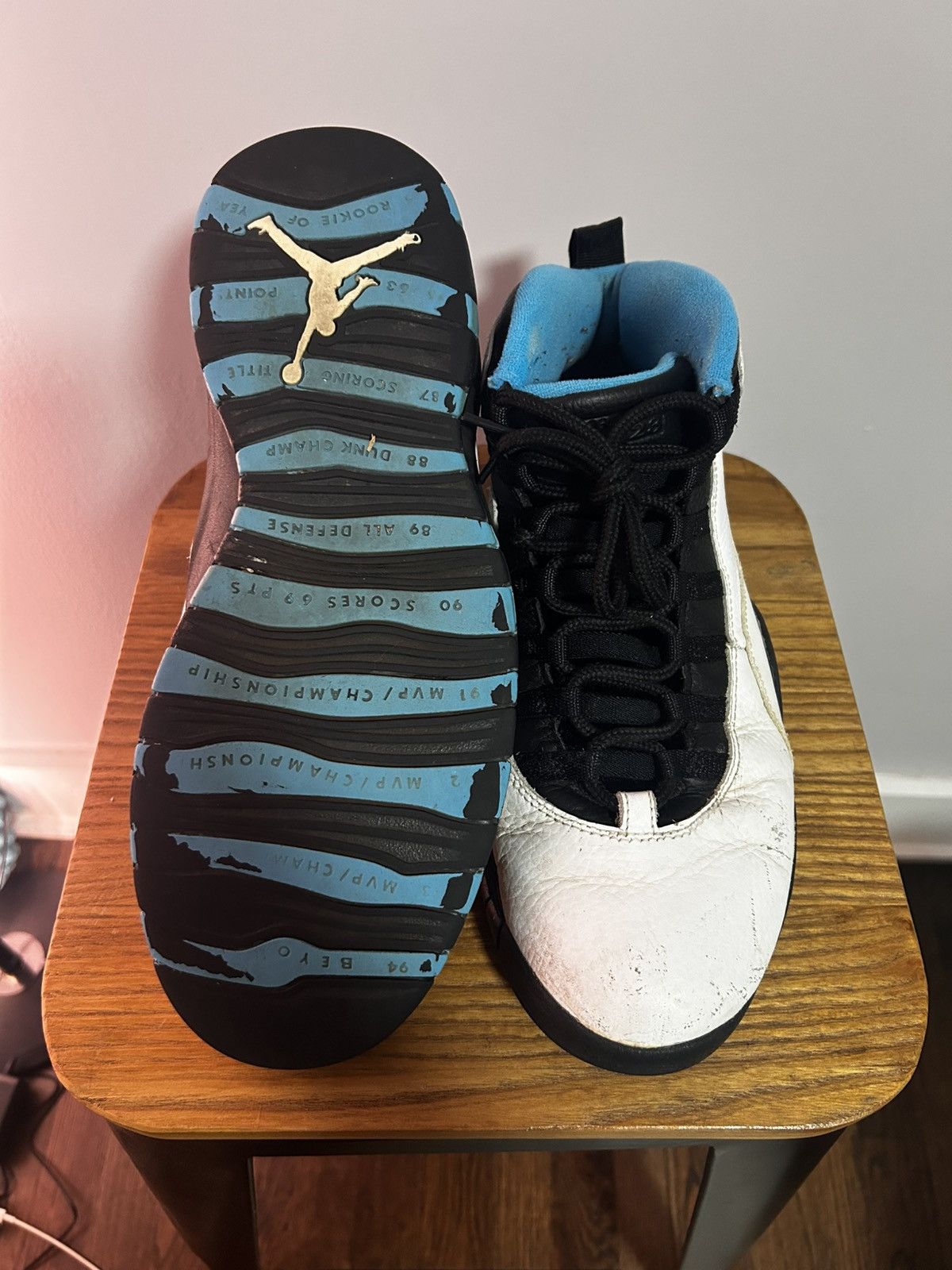 Jordan Brand Jordan 10 Retro "Powder" (2014) Size US 11 / EU 44 - 6 Thumbnail