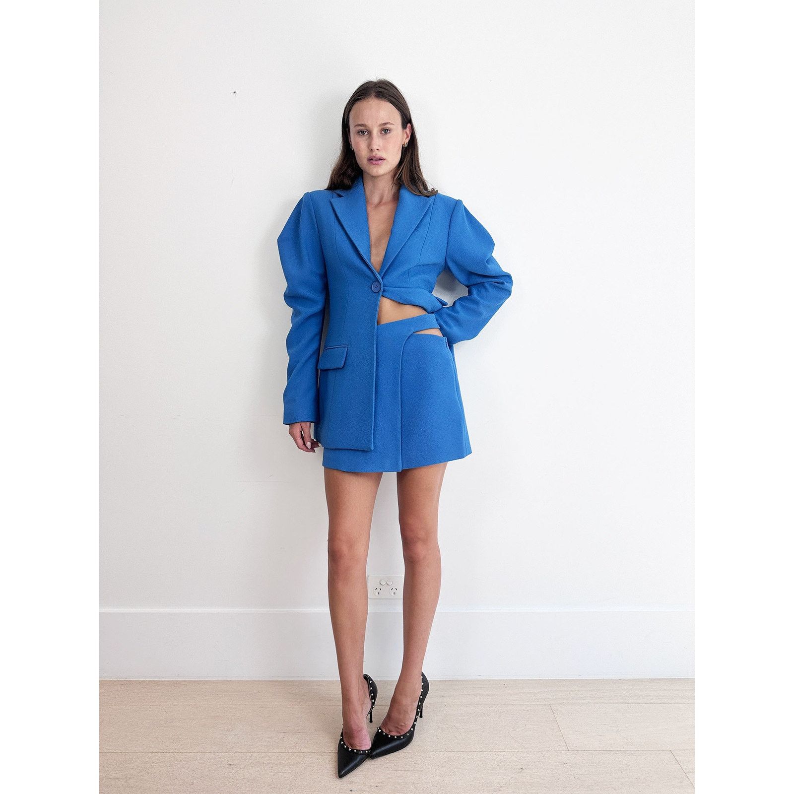 SIR. SIR. Spoerri Sculpted Blazer & Skirt Set Size XS / US 0-2 / IT 36-38 - 5 Thumbnail