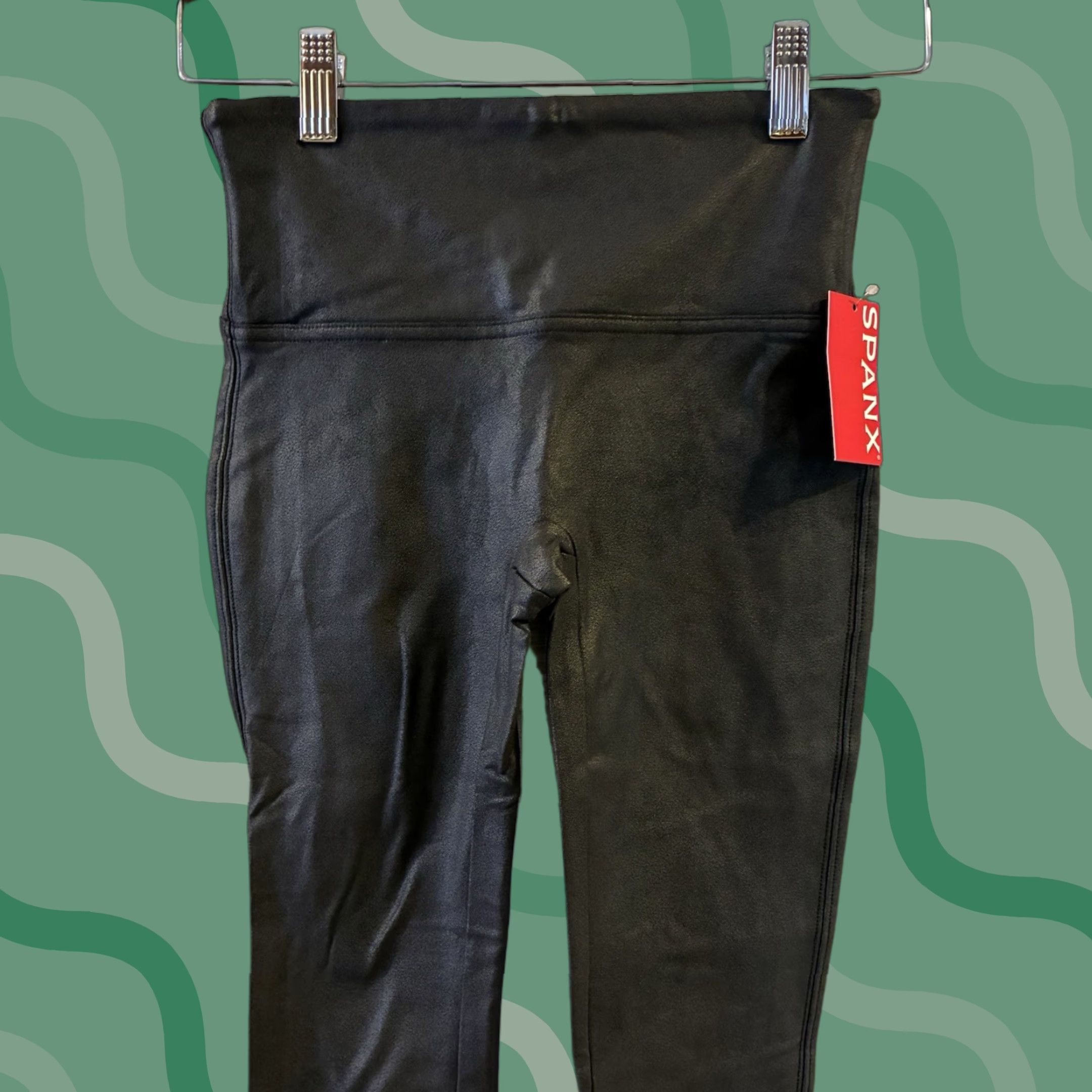 Spanx SPANX New SPANXshape Faux Leather Leggings Black Women’s Size Small NWT Size 28" / US 6 / IT 42 - 1 Thumbnail