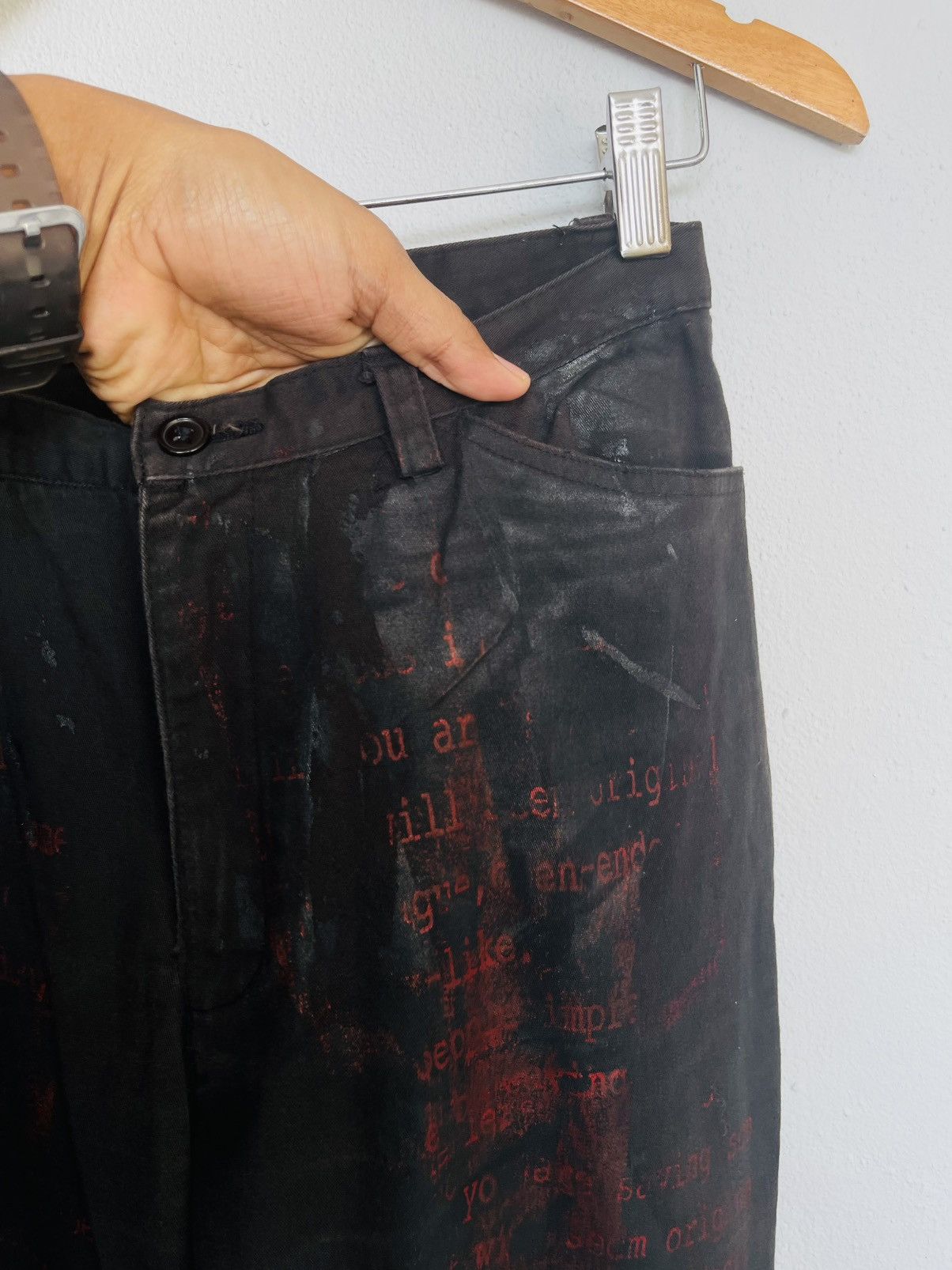 Japanese Brand × Seditionaries Anarchy Poem Punk Design Size US 28 / EU 44 - 5 Thumbnail