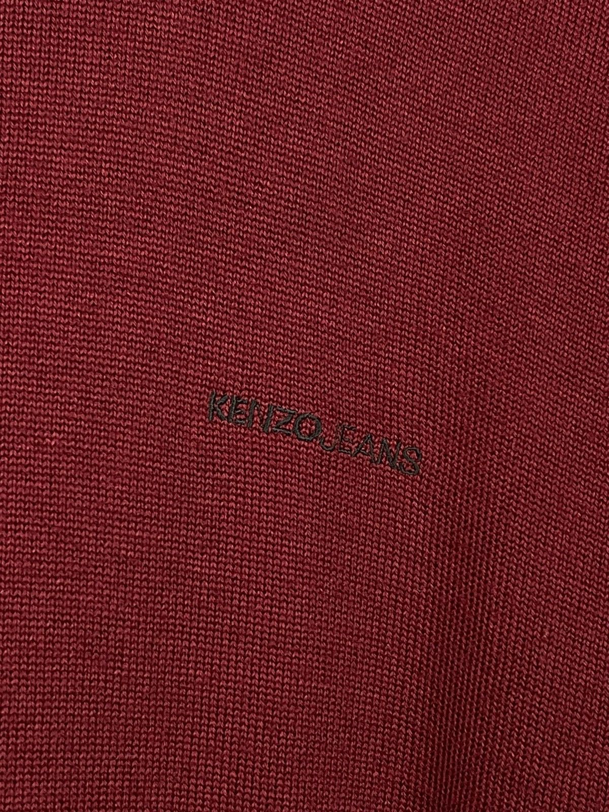 Kenzo × Vintage Vintage Kenzo Jeans Big Logo Sweater Size US L / EU 52-54 / 3 - 5 Thumbnail