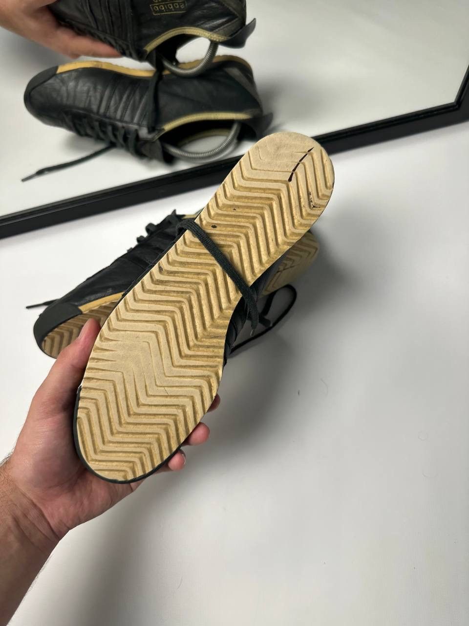 Adidas 🔥Vintage Adidas Mexico 66 Onitsuka Vibe Leather Italy Shoes Size US 8.5 / EU 41-42 - 6 Thumbnail