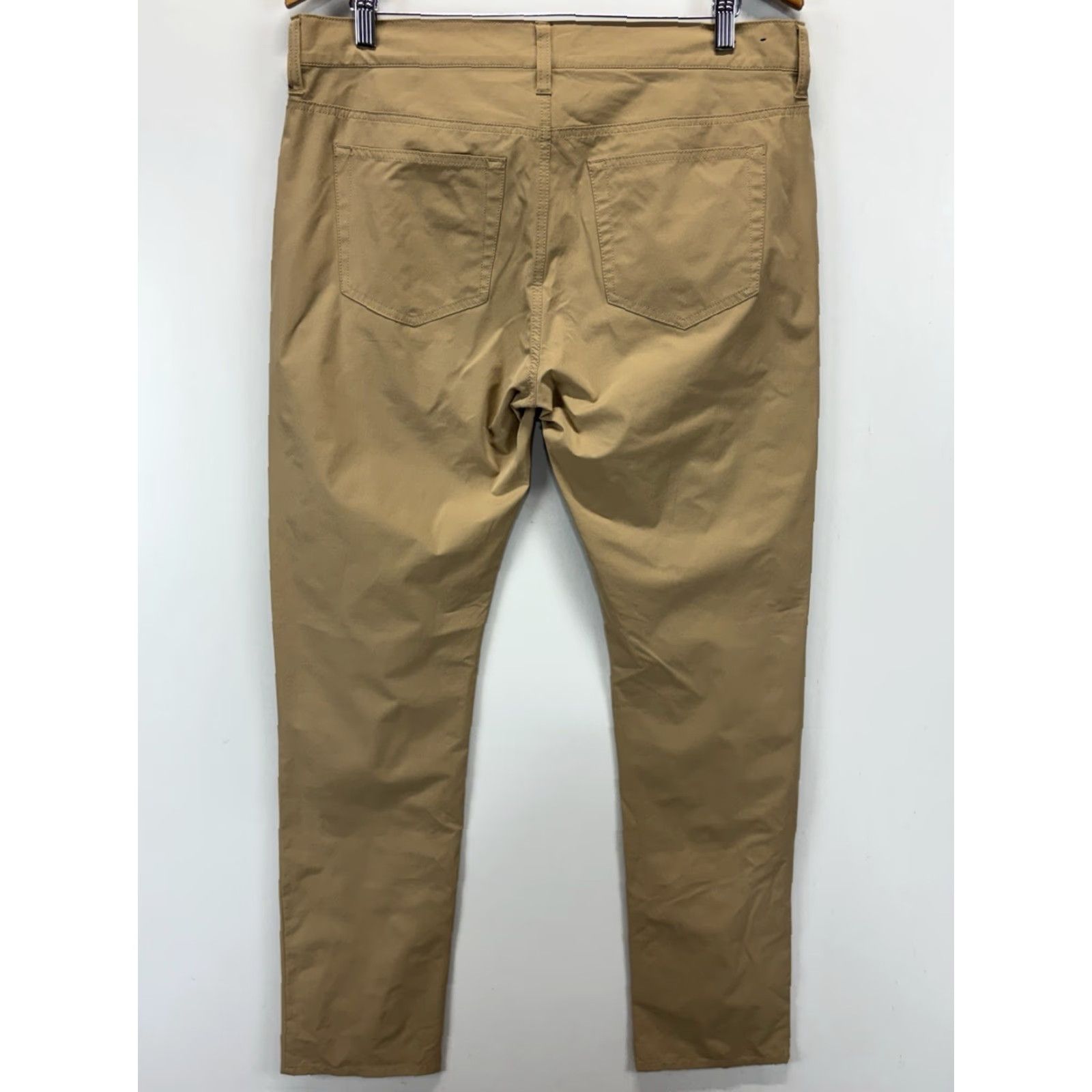 J.Crew J. Crew Flex Pants Mens 36 Tan Slim Tech Performance Preppy Chino Size US 36 / EU 52 - 3 Thumbnail