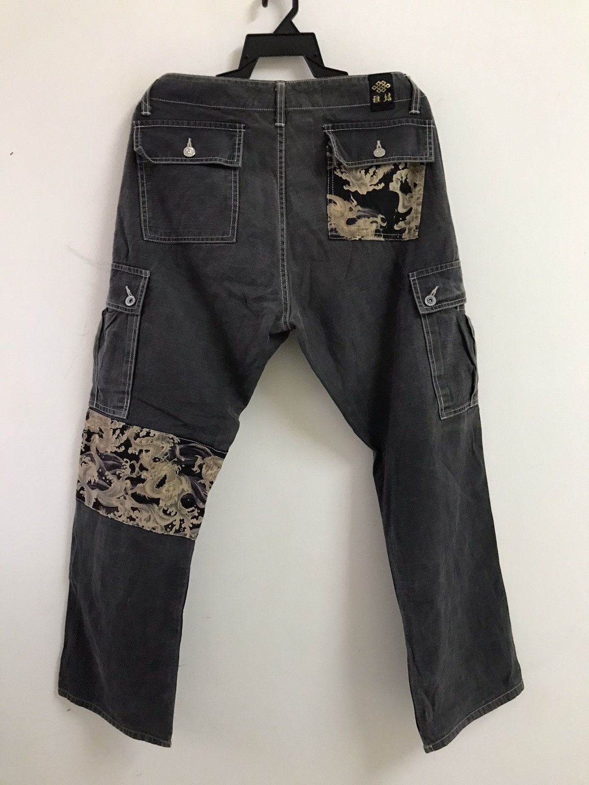 Japanese Brand × Kapital × Vintage Vintage Kargo Pants Japanese Brand Size US 33 - 3 Thumbnail