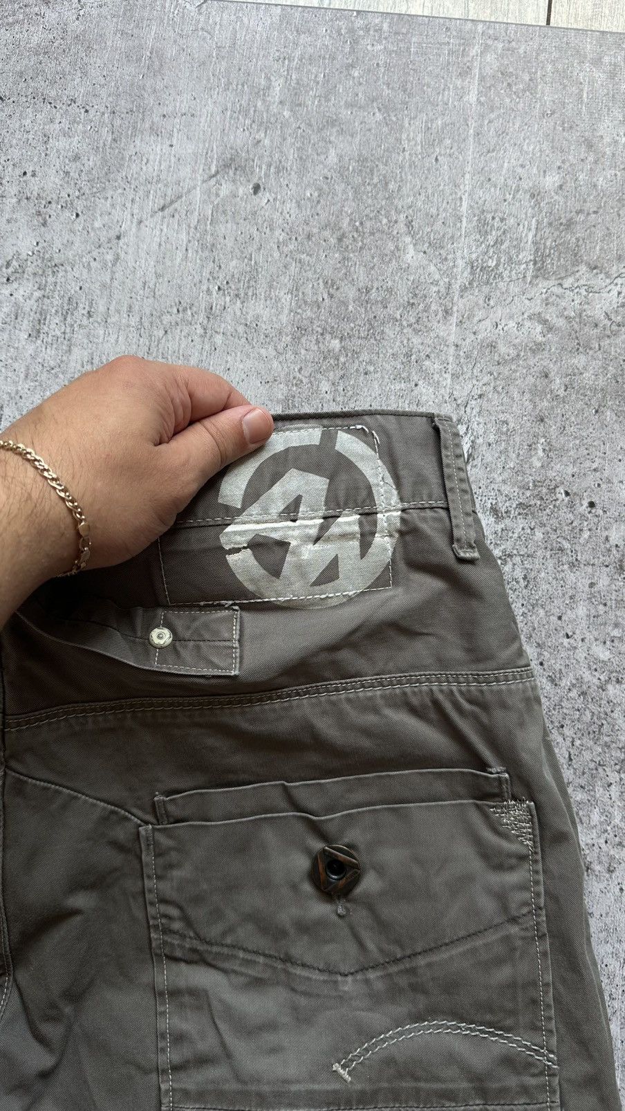G-Star G star Raw Organic Cargo Style Vintage Casual Pants Size US 33 - 17 Thumbnail