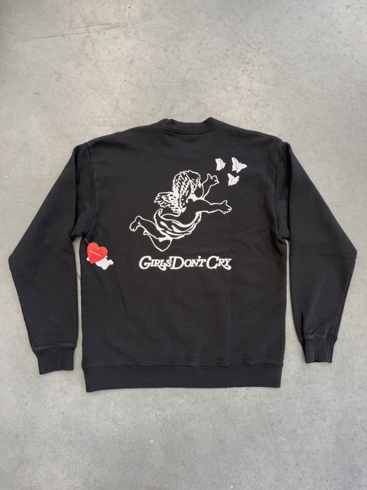 SS23 Girls Don't Cry GDC Angel Logo Crewneck