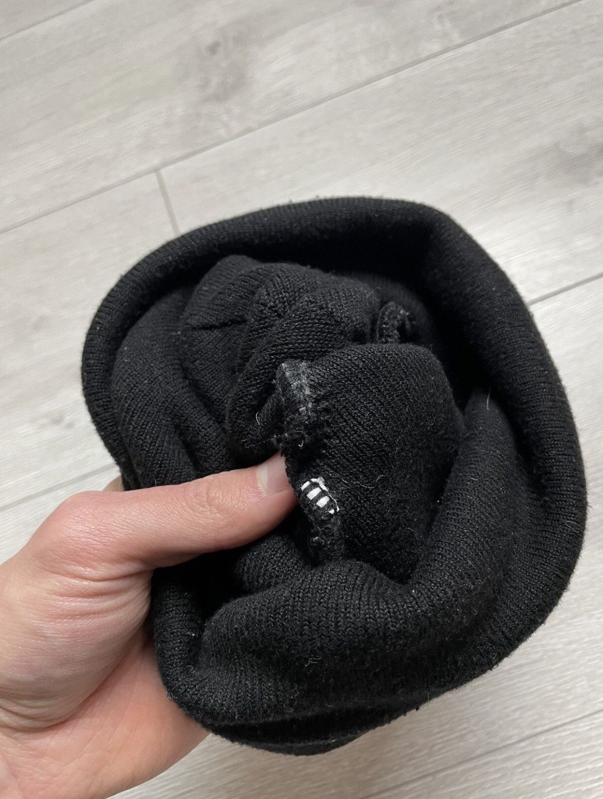 Vintage skeleton beanie hat Size ONE SIZE - 8 Thumbnail