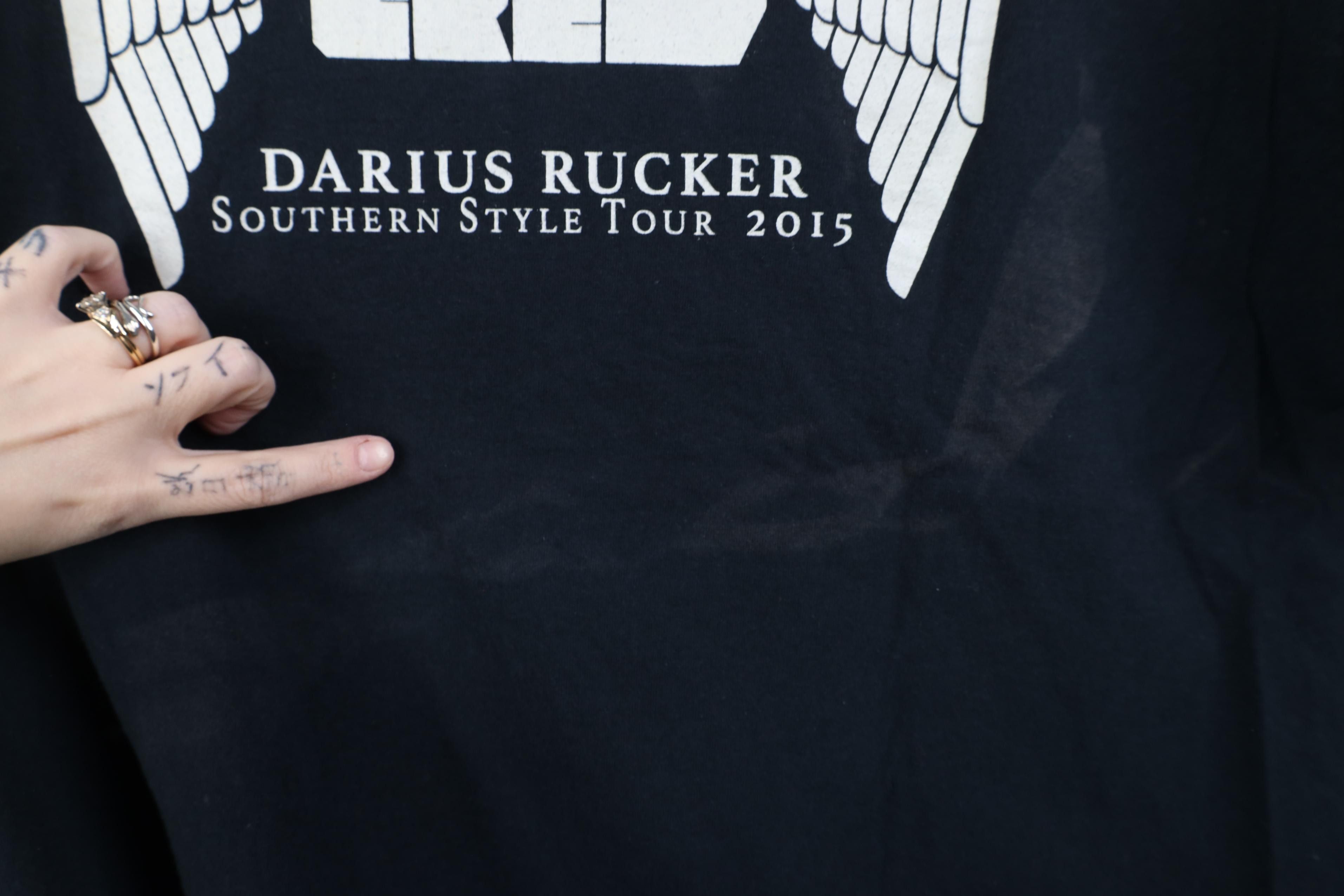 Vintage Vintage Y2K 2015 Southern Style Tour Darius Band T-Shirt Size US XL / EU 56 / 4 - 11 Thumbnail