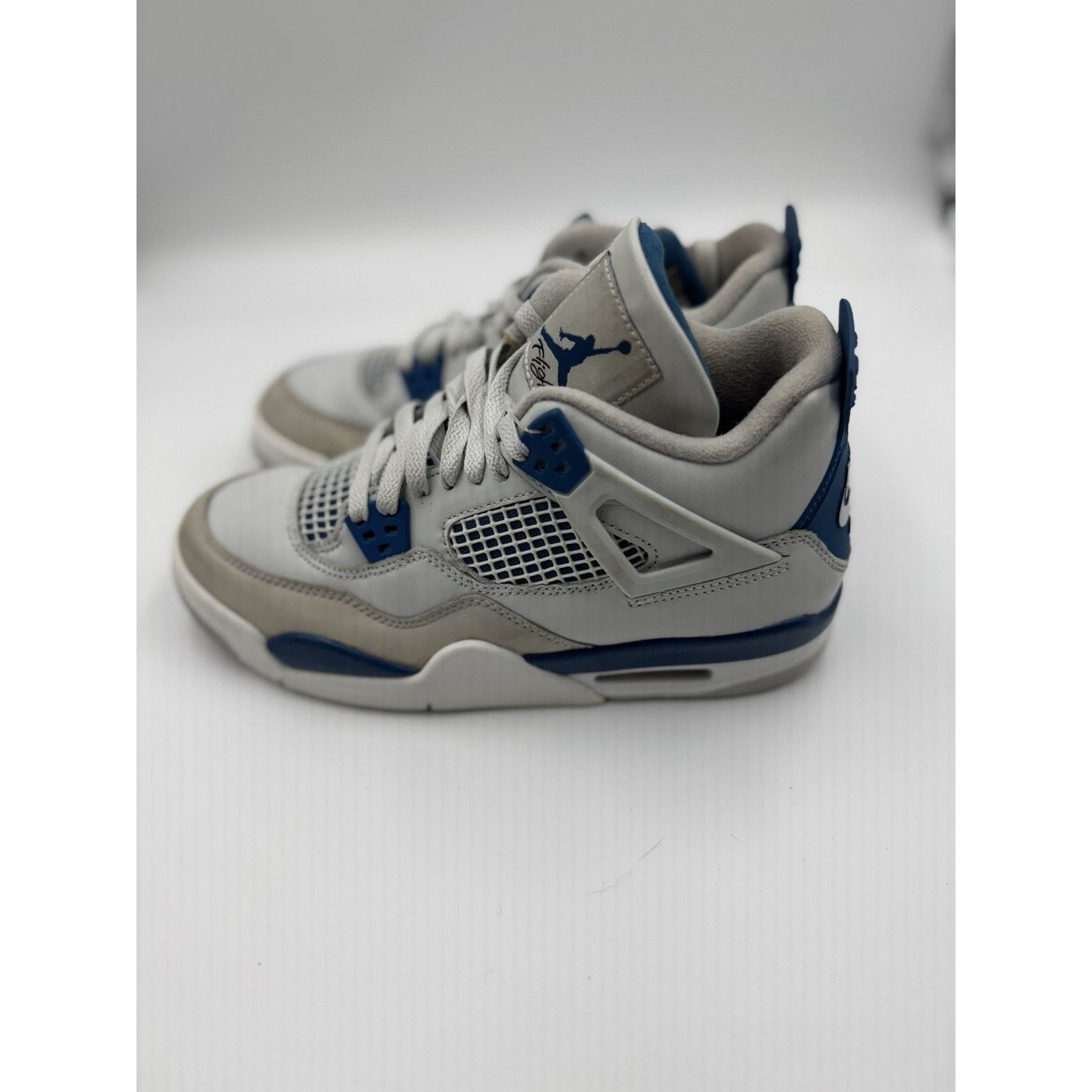 Jordan Brand Size 7Y Jordan 4 Military Blue HF4281-141 NBS334 Size US 7 / IT 37 - 3 Thumbnail