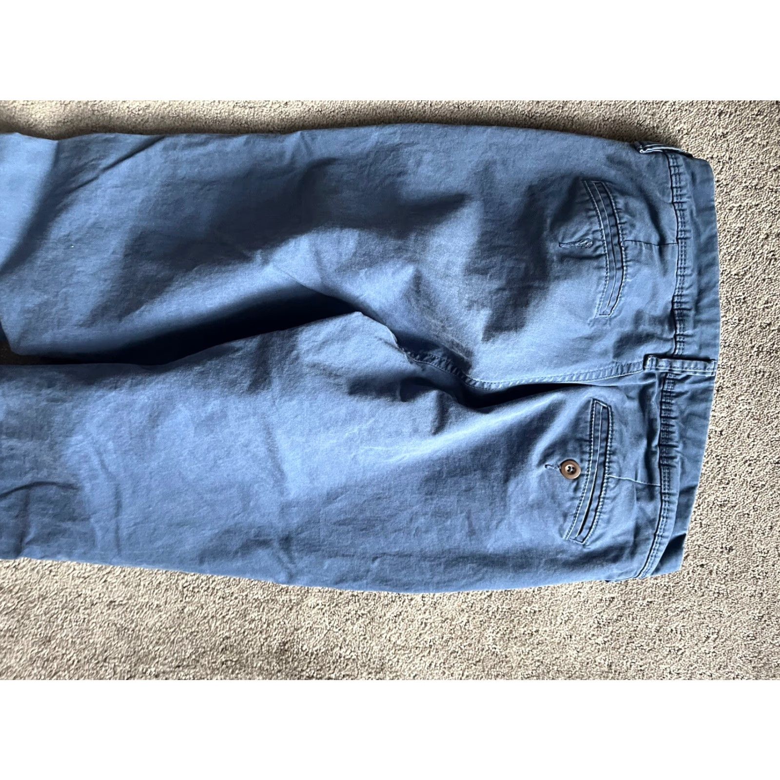 Vintage VINTAGE Aeropostale Slim Straight Leg Chino Pants Men Size 28x32 Blue Classic Casual Size US 28 / EU 44 - 4 Thumbnail