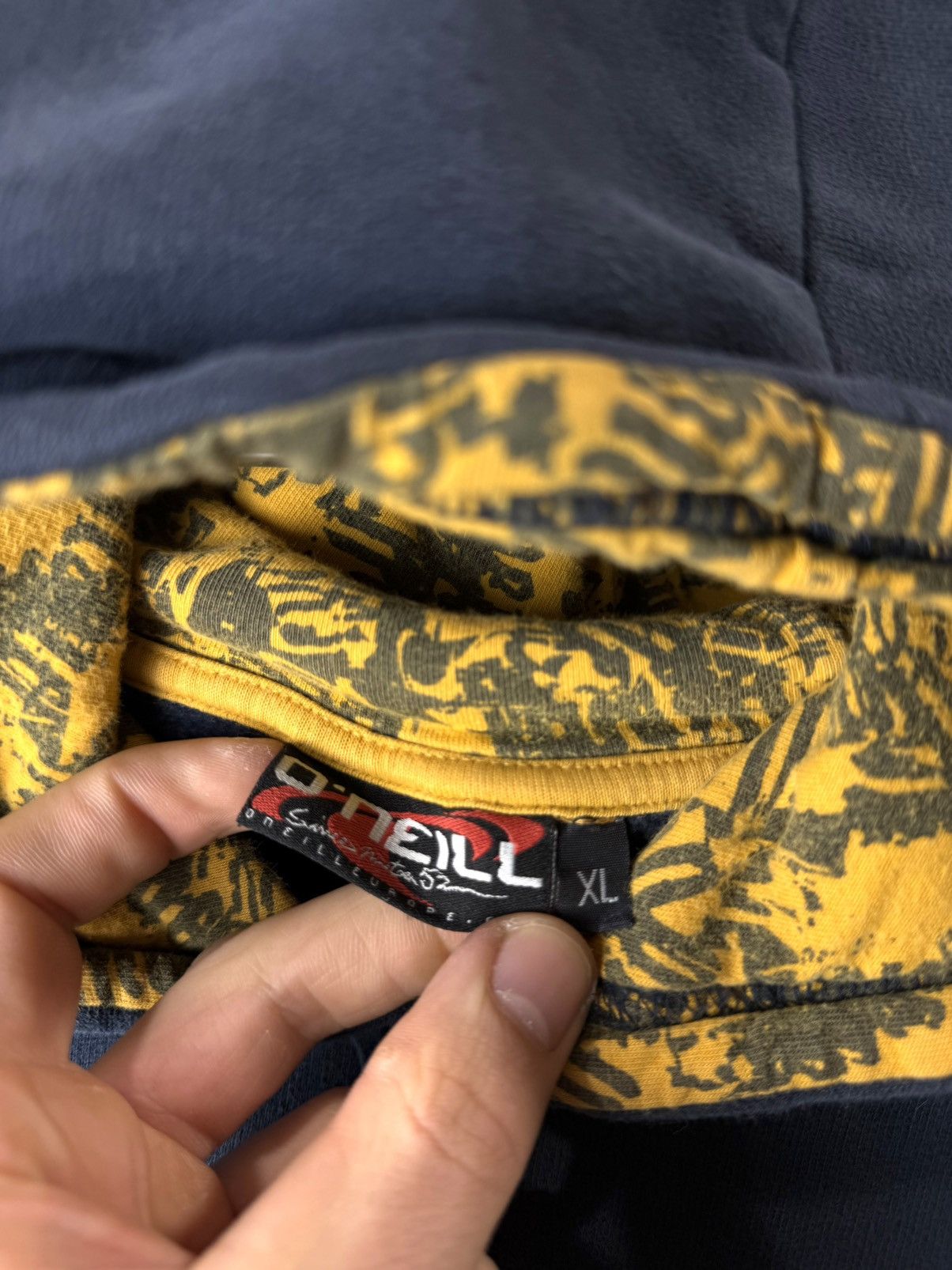 O'Neill 90’s Vintage Oneill Hoodie Faded Surf Style Size US XL / EU 56 / 4 - 8 Thumbnail