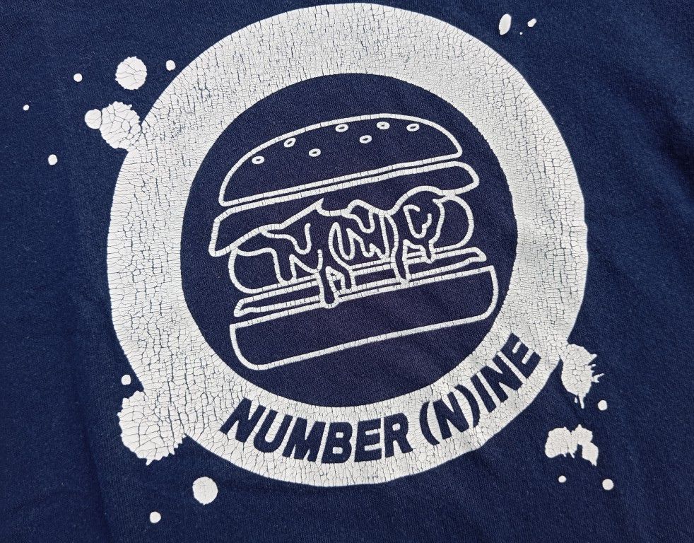 Number (N)ine I ♥️ Burger by Number (N)ine tshirt 🎌 Japan brand designer Size US M / EU 48-50 / 2 - 1 Thumbnail