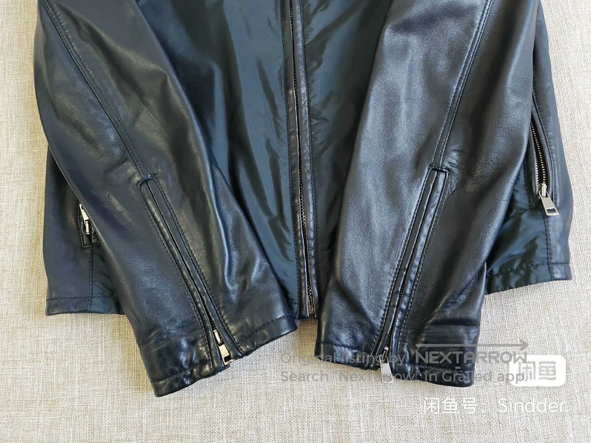 Gucci Gucci Men's Leather Jacket. Size US M / EU 48-50 / 2 - 7 Thumbnail