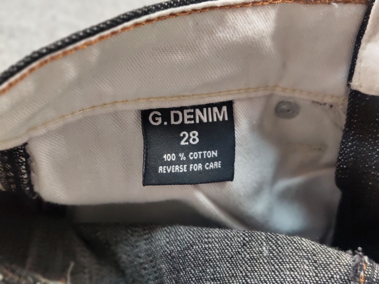 G-Star Vintage 90's G star Raw 96 Colin Dark Denim Ruger Jeans Size US 28 / EU 44 - 19 Thumbnail