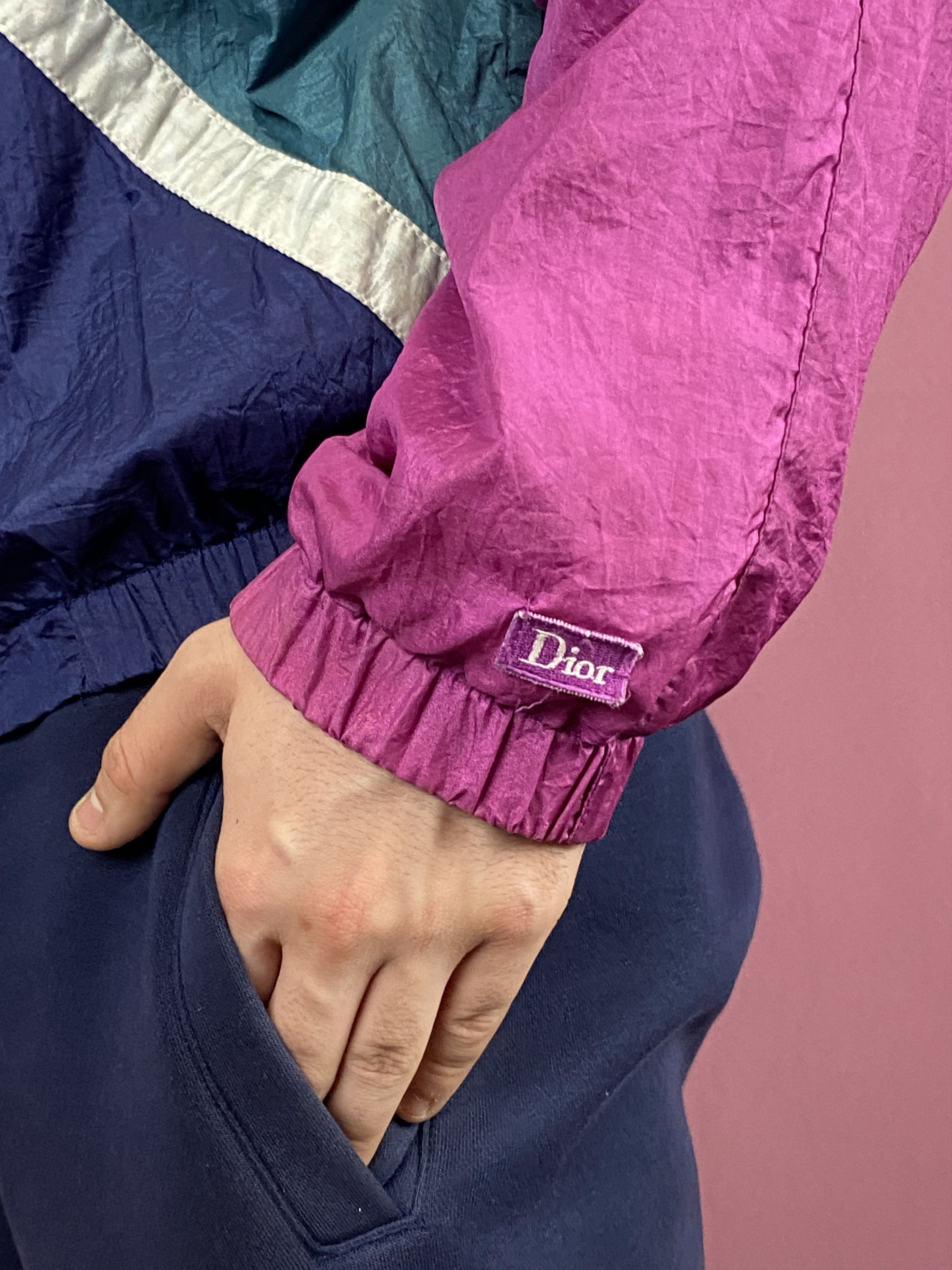 Christian Dior Monsieur × Dior × Vintage 90s Christian Dior Monsieur Vintage Men's Windbreaker Jacket Size US M / EU 48-50 / 2 - 3 Thumbnail