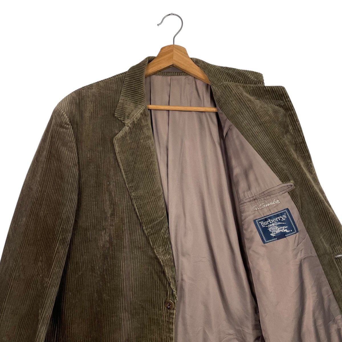 Burberry Brown Vtg Burberrys Corduroy Jacket Size US L / EU 52-54 / 3 - 10 Thumbnail