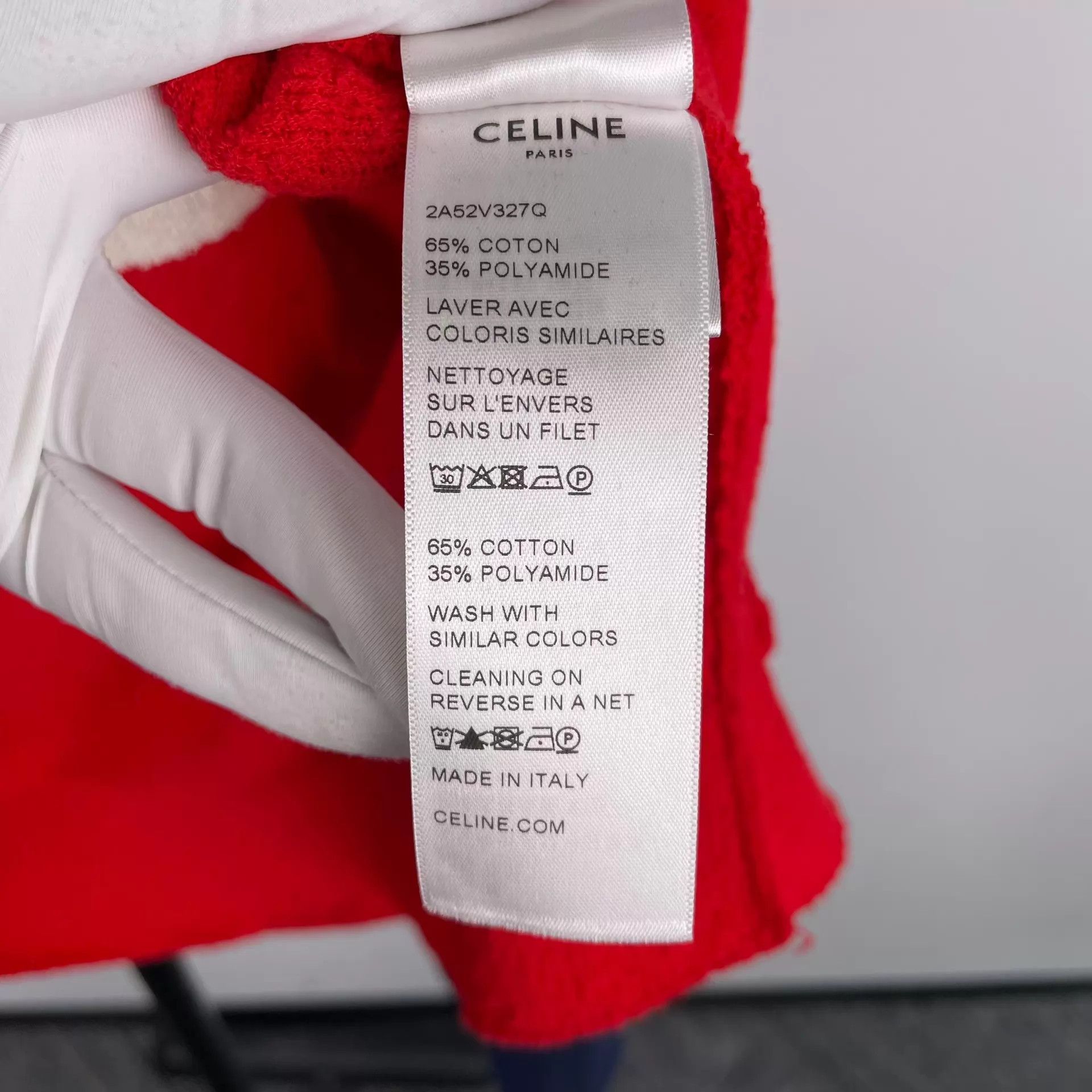 Celine CELINE Black White Red Color Blocked Coat S Size S / US 4 / IT 40 - 7 Thumbnail