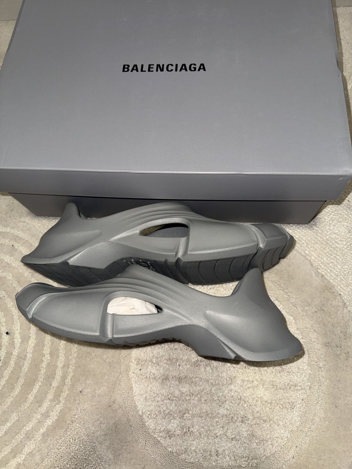 Balenciaga Balenciaga rubber sandals Size US 10 / EU 43 - 1 Thumbnail