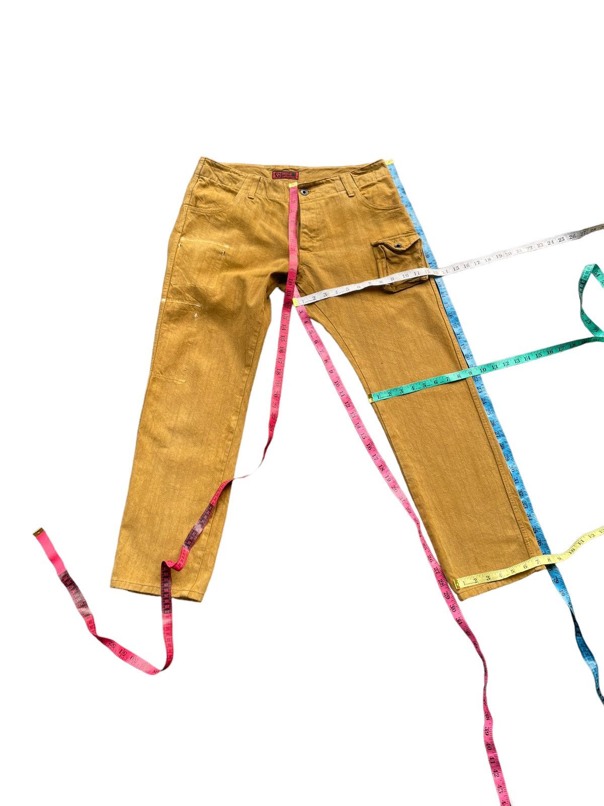 If Six Was Nine × Japanese Brand × Johnbull John Bull Herringbone Twill Bush Pant Size US 35 - 18 Thumbnail