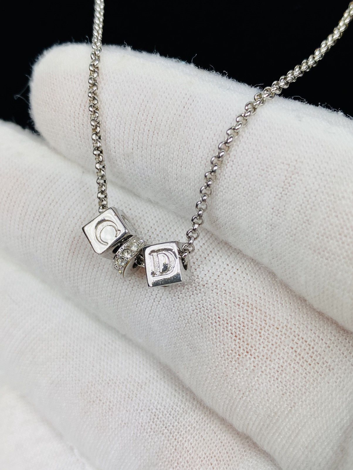 Dior Dior CD Dice Necklace Size ONE SIZE - 2 Thumbnail
