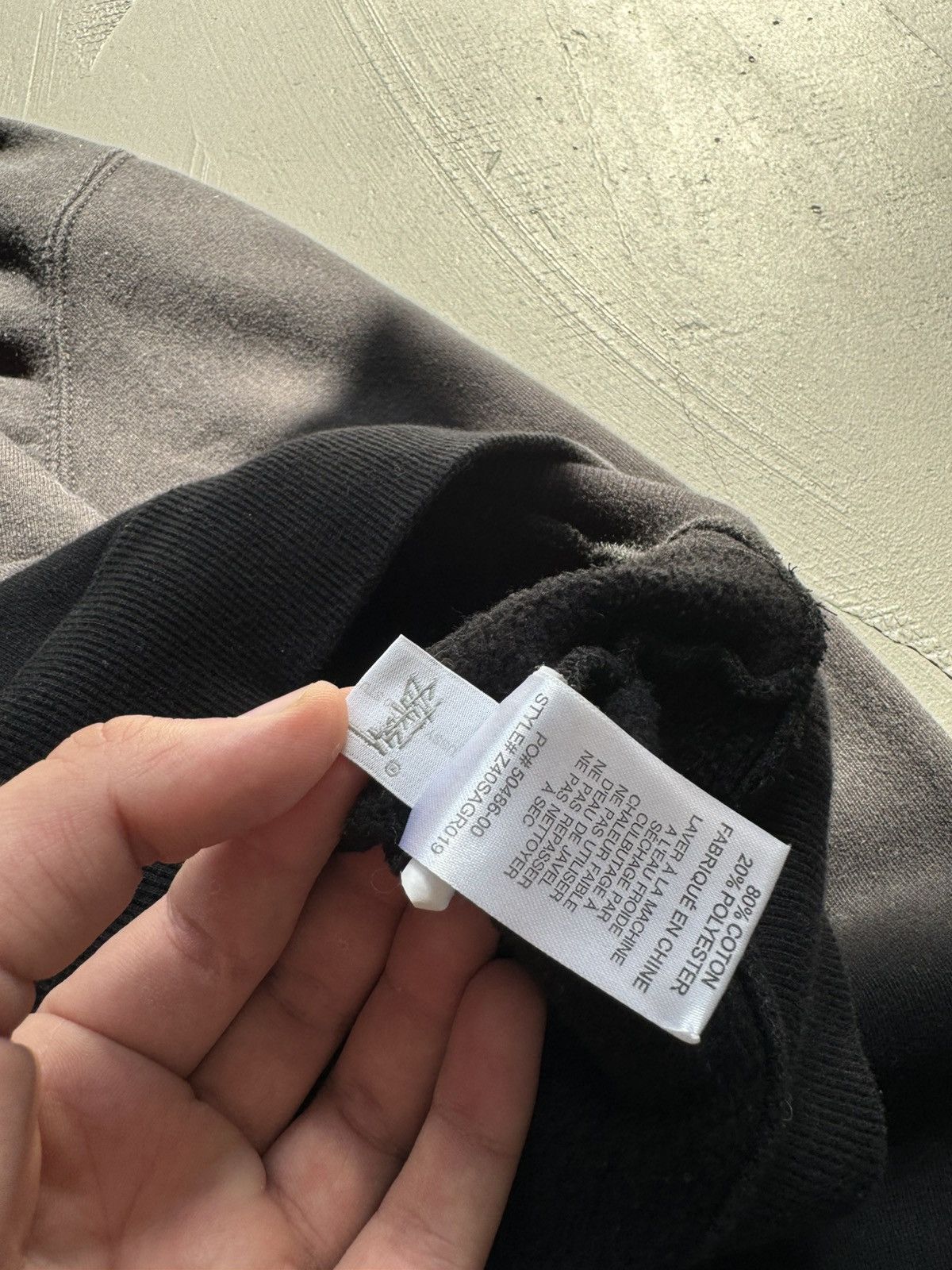 Stussy STUSSY CENTER LOGO VINTAGE OVERSIZE HOODIE Size US S / EU 44-46 / 1 - 8 Thumbnail