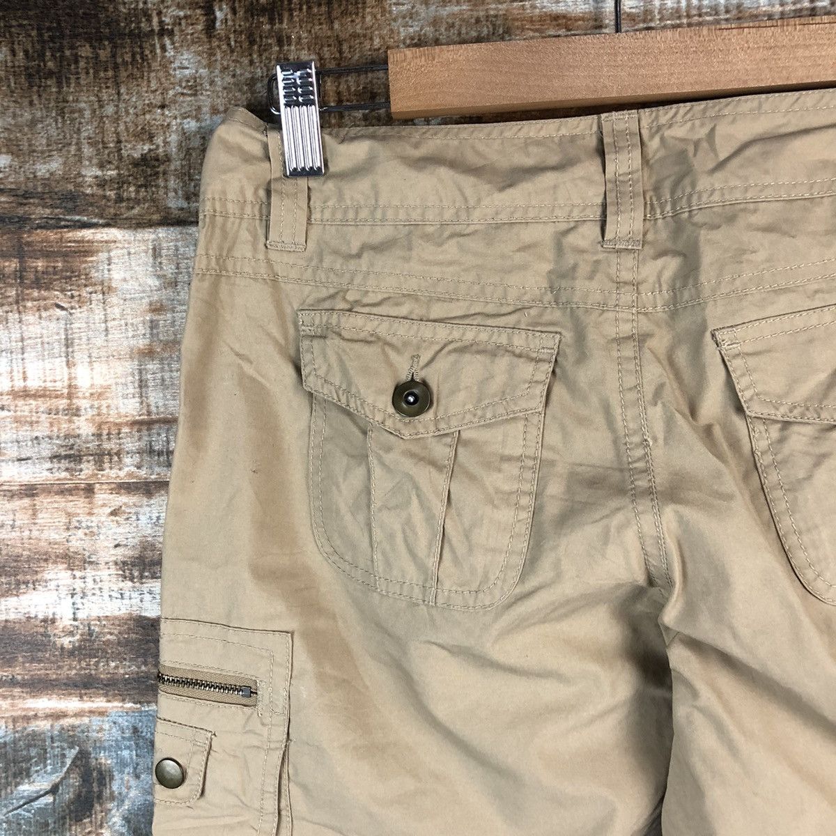 Japanese Brand Arnold Palmer Brown Cargo Multipocket Pants #A2565 Size 27" / US 4 / IT 40 - 19 Thumbnail