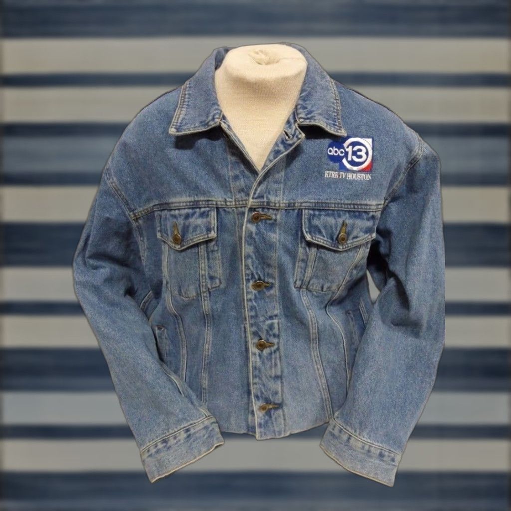 Vintage Identity Jean Jacket Women's Large Blue "Debra Duncan" Casual Outerwear Size 36" / US 14 / IT 50 - 1 Thumbnail